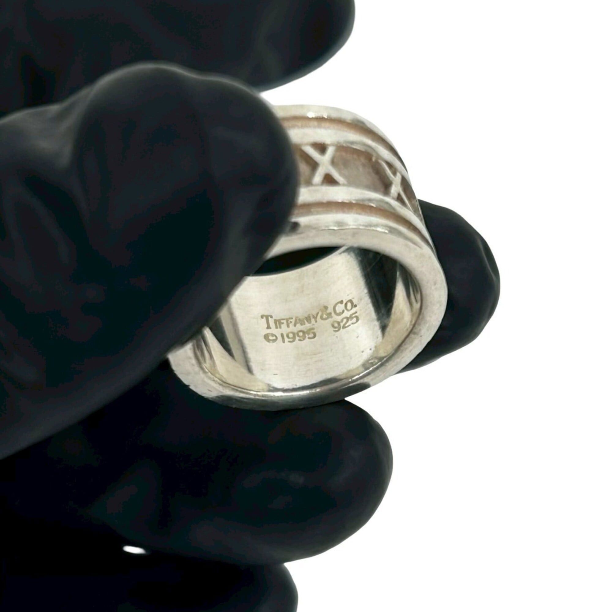 Tiffany & Co. TIFFANY&Co. Tiffany Atlas Sterling Silver 925 Ring -0407 Size ONE SIZE - 3 Thumbnail