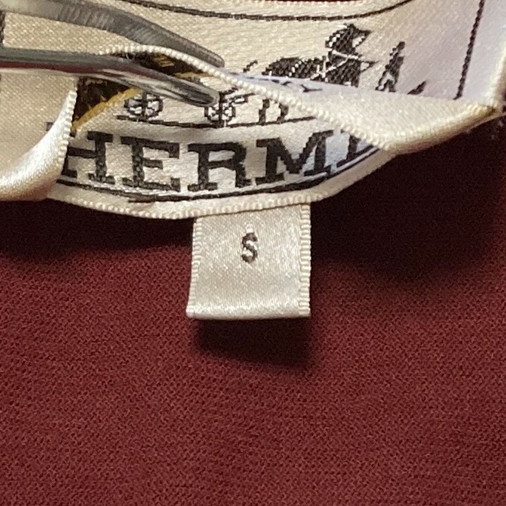 Hermes Hermes Hermes Cotton Knit Short Sleeve Polo Shirt Textile Tops DUTY FREE for USA Size ONE SIZE - 5 Thumbnail