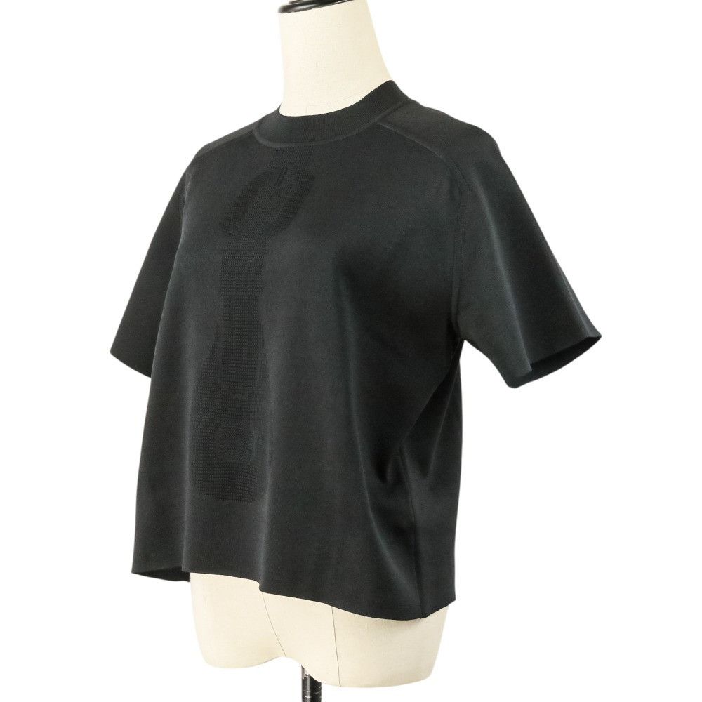Hermes Hermes Hermes Coaching Relief Silk Knit Short Sleeve Sweater Textile Tops DUTY FREE for USA Size ONE SIZE - 2 Thumbnail