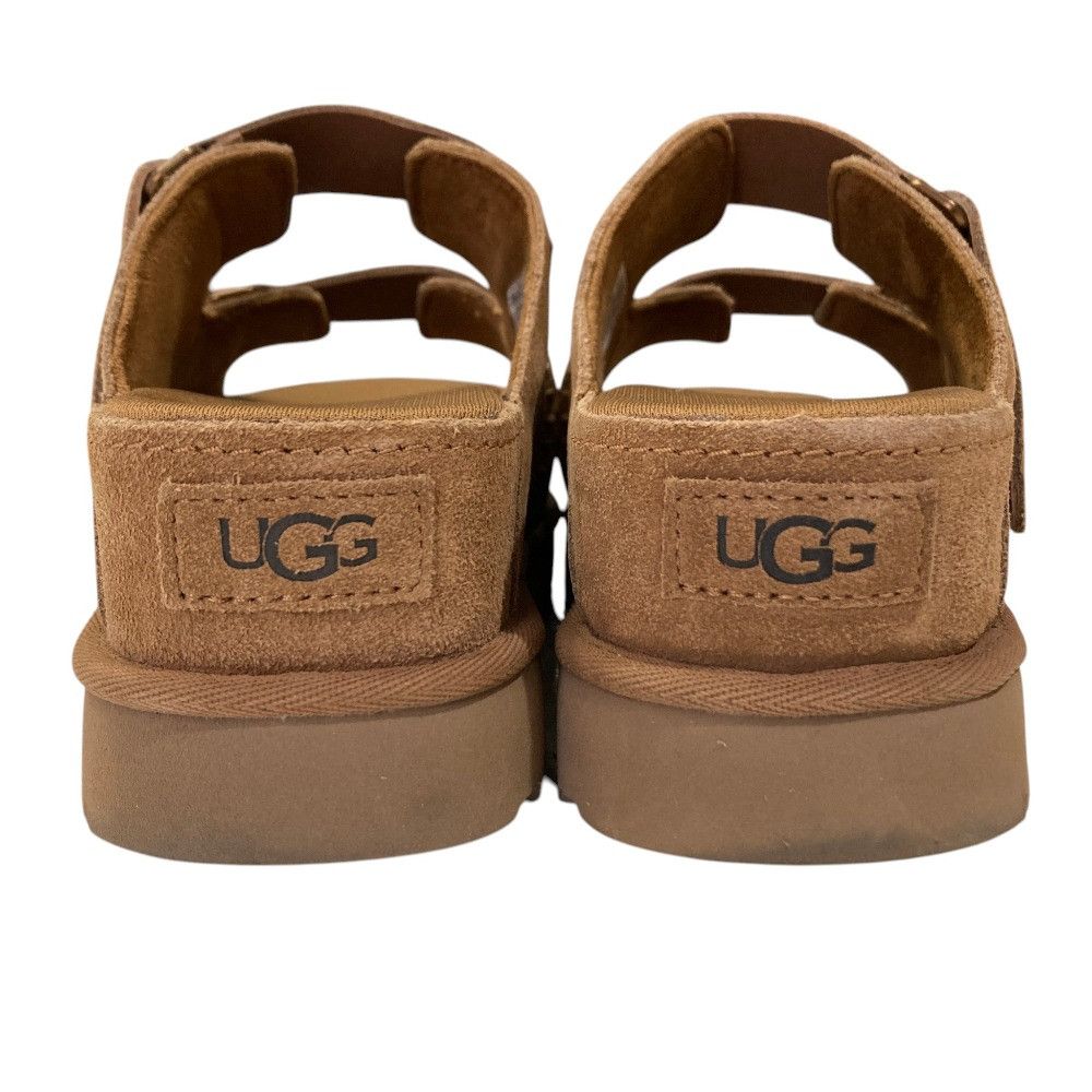 Ugg UGG UGG Goldenstar High Slide Platform Sandals Leather Shoes DUTY FREE for USA Size ONE SIZE - 10 Thumbnail
