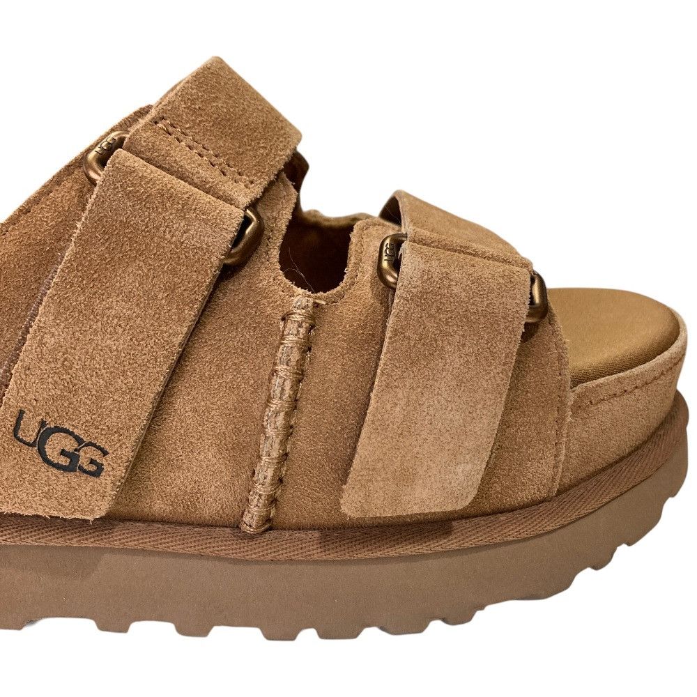 Ugg UGG UGG Goldenstar High Slide Platform Sandals Leather Shoes DUTY FREE for USA Size ONE SIZE - 9 Thumbnail
