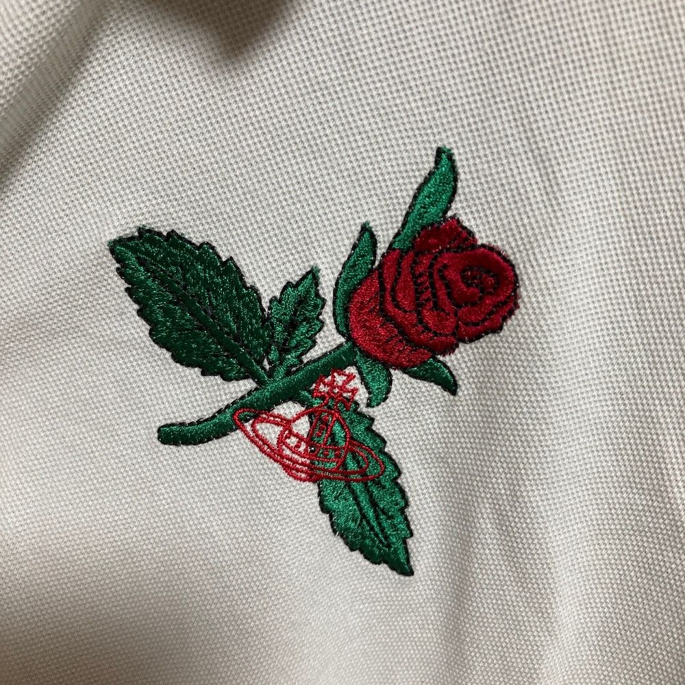 Vivienne Westwood Vivienne Westwood Vivienne Westwood Rose Embroidered Cotton Dress Textile Dresses 16-12-521031 DUTY FREE for USA Size ONE SIZE - 5 Thumbnail