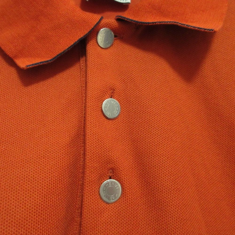 Hermes Hermes Hermes Pique Stretch Polo Shirt Textile Tops DUTY FREE for USA Size ONE SIZE - 3 Thumbnail