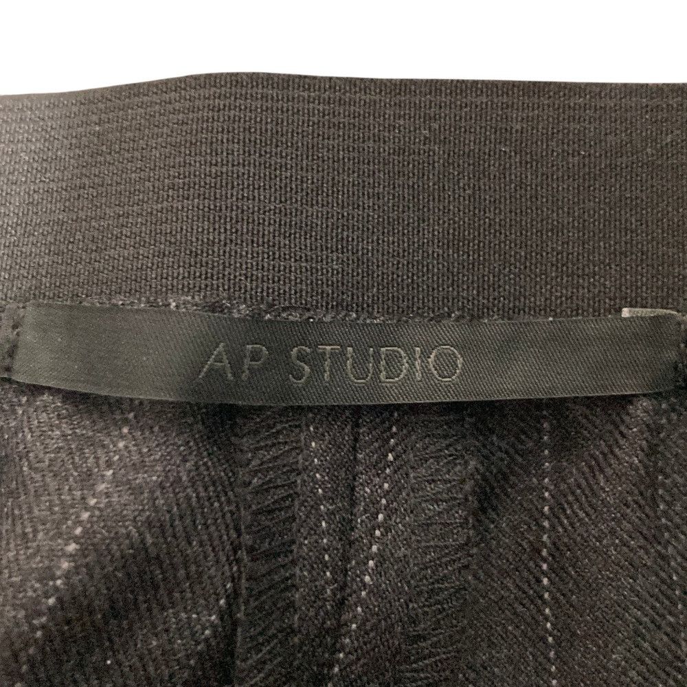 Other Other AP STUDIO Wool Stripe Easy Slacks Textile Pants DUTY FREE for USA Size ONE SIZE - 3 Thumbnail