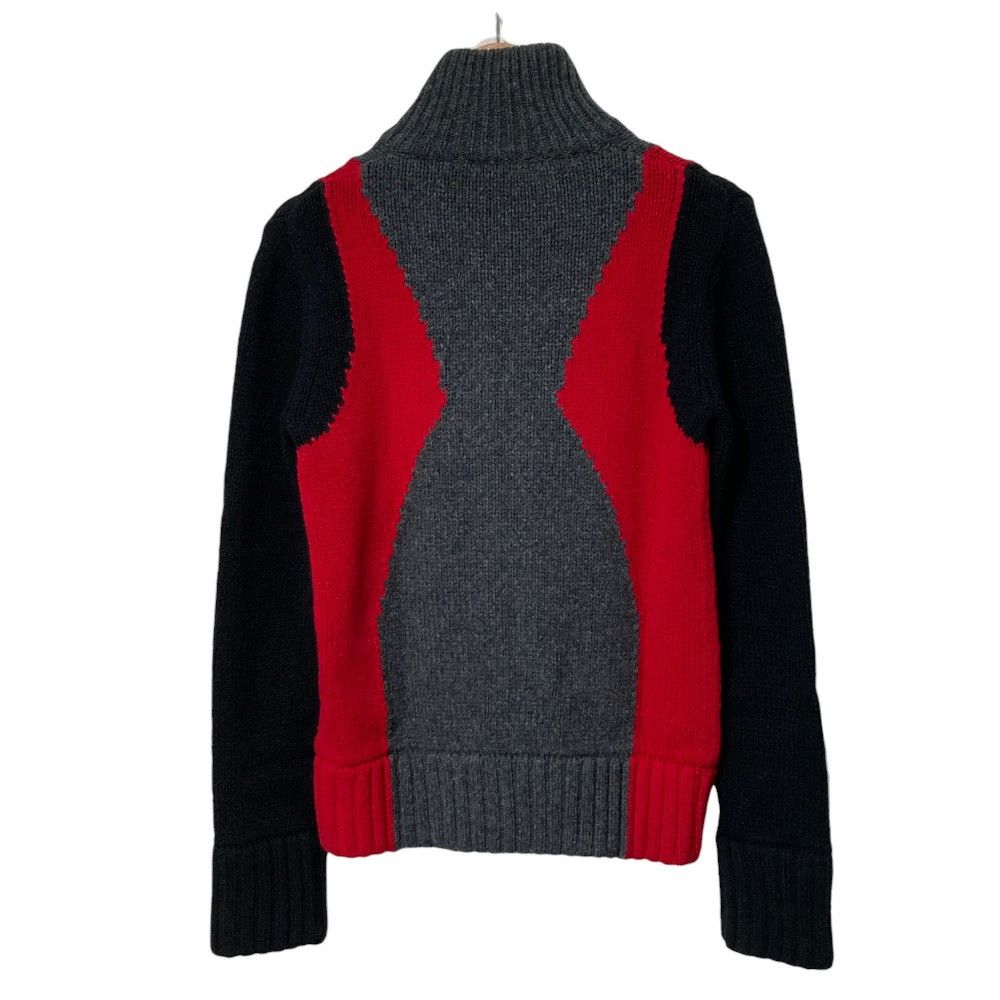 Dsquared2 Dsquared2 Dsquared2 Color Block Knit Jacket Textile Outerwear DUTY FREE for USA Size ONE SIZE - 2 Thumbnail