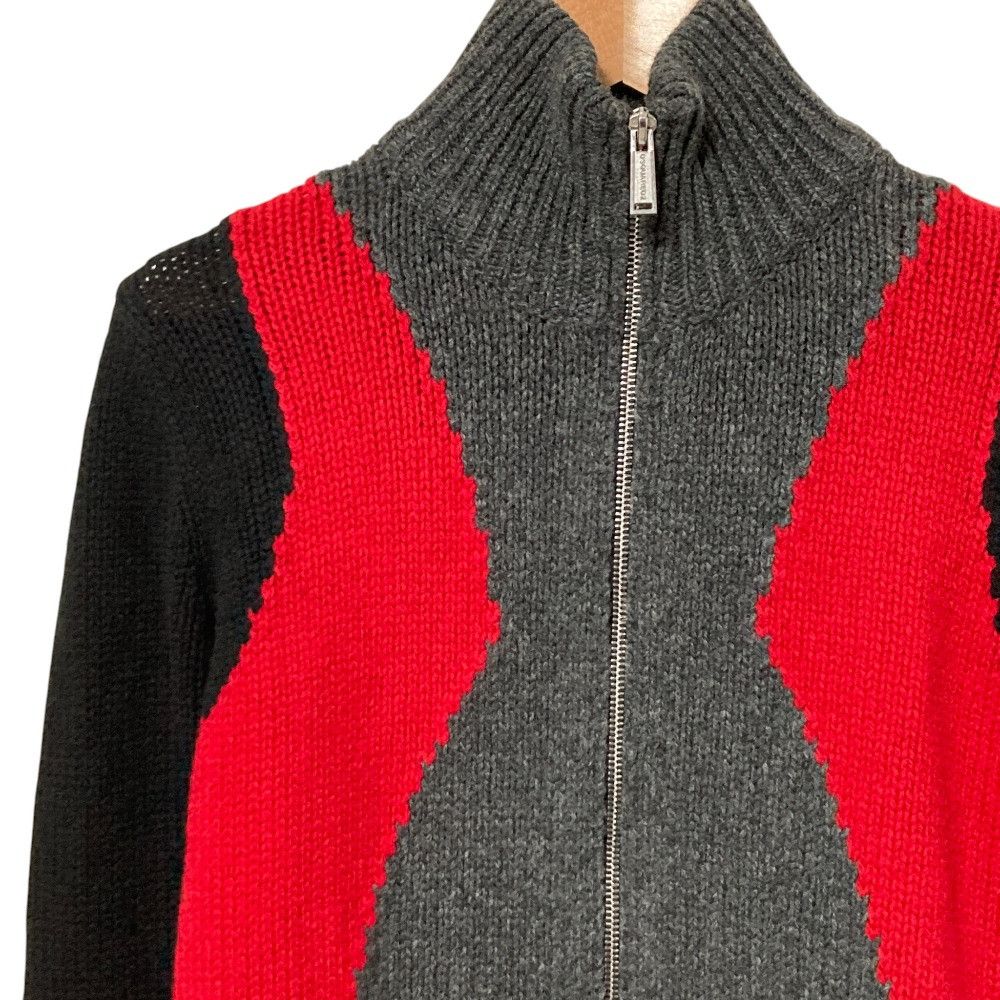 Dsquared2 Dsquared2 Dsquared2 Color Block Knit Jacket Textile Outerwear DUTY FREE for USA Size ONE SIZE - 3 Thumbnail