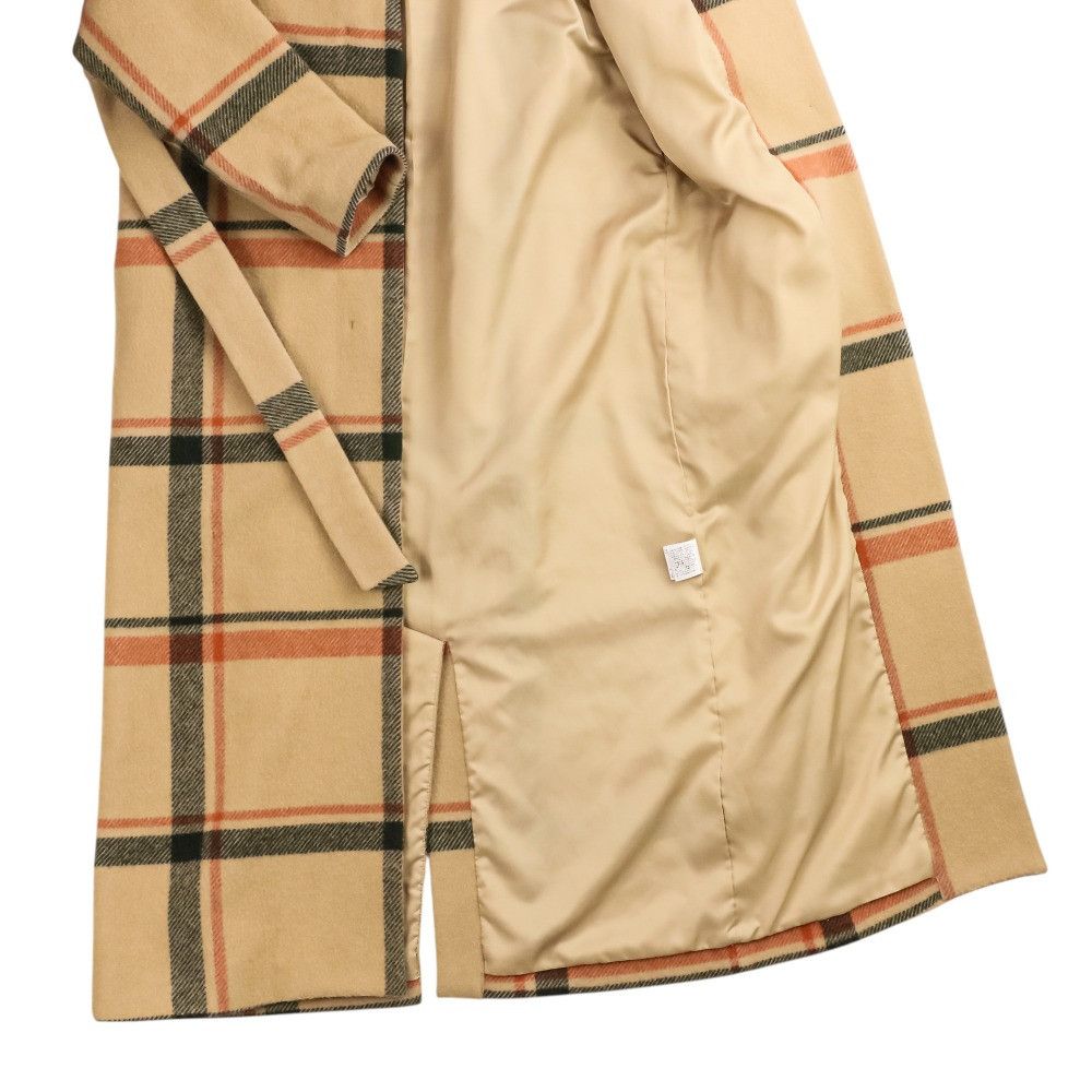 Other Other Ameri VINTAGE CHECK SOUTIEN COLLAR Coat Textile Outerwear 02920750070 DUTY FREE for USA Size ONE SIZE - 6 Thumbnail
