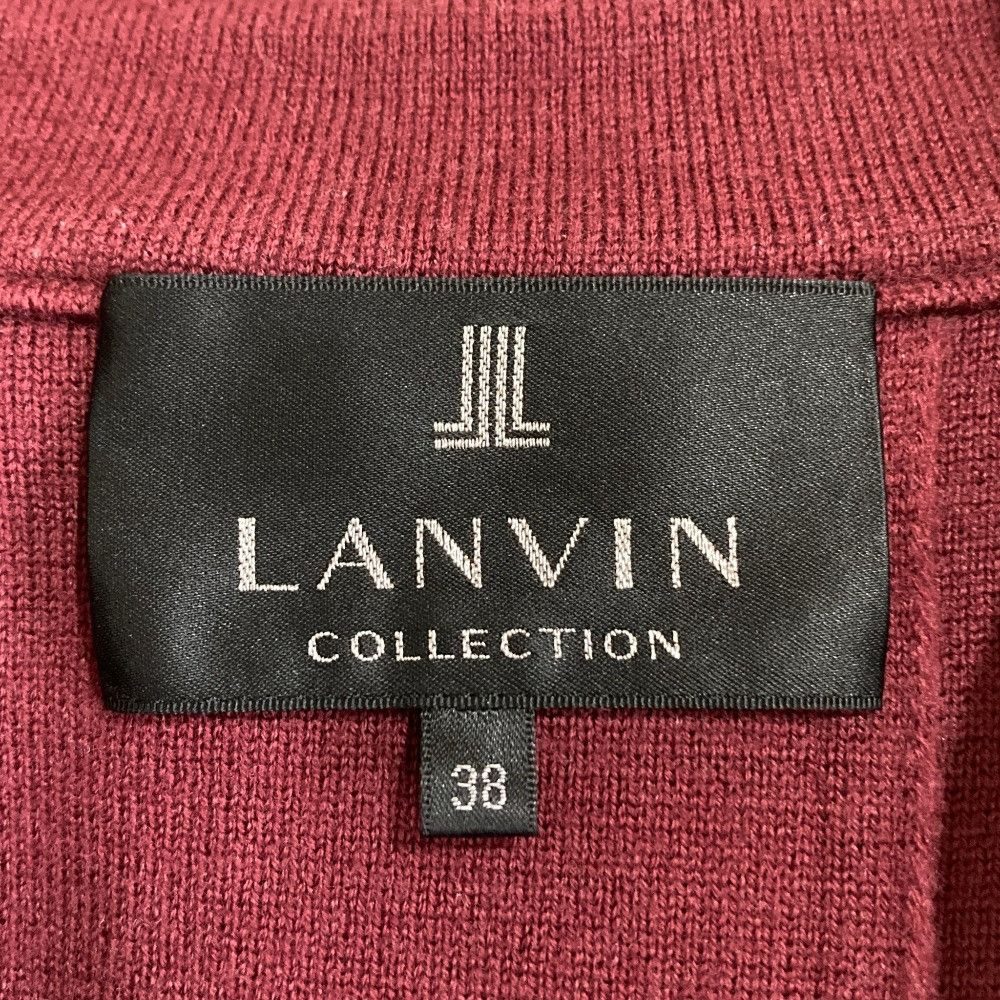 Lanvin Lanvin Lanvin Collection Wool Double Breasted Long Coat Textile Outerwear 2095127 DUTY FREE for USA Size ONE SIZE - 5 Thumbnail