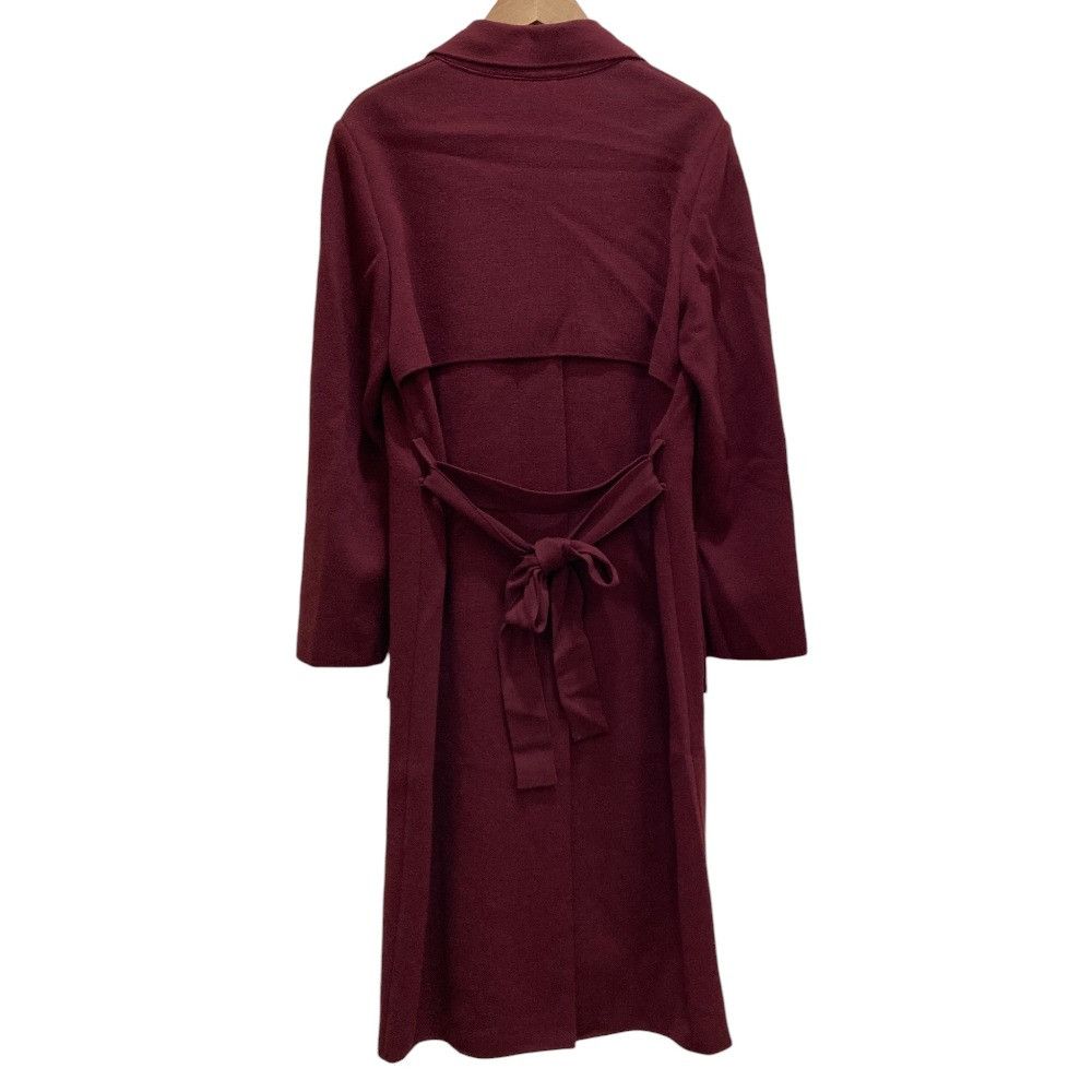 Lanvin Lanvin Lanvin Collection Wool Double Breasted Long Coat Textile Outerwear 2095127 DUTY FREE for USA Size ONE SIZE - 4 Thumbnail