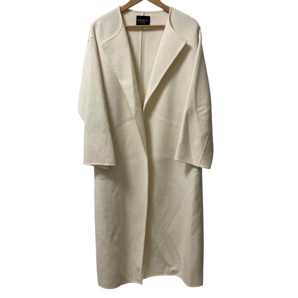 Other Other VERMEIL par iena Super100 Double Face Coat Textile Outerwear 21020938101030 DUTY FREE for USA Size ONE SIZE - 4 Thumbnail