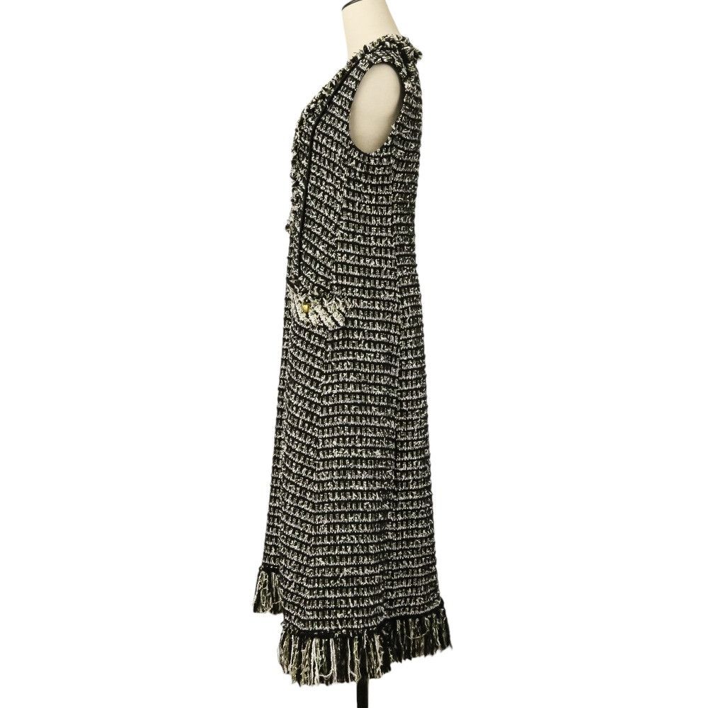 Other Other BLAMINK Lame Tweed Long Sleeveless Dress Textile Dresses 79262990393 DUTY FREE for USA Size ONE SIZE - 3 Thumbnail