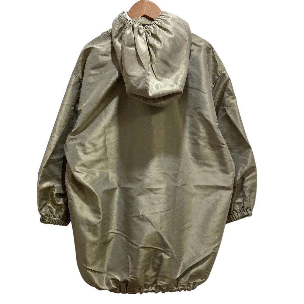 Salvatore Ferragamo Salvatore Ferragamo Salvatore Ferragamo Polyester Silk Hooded Zip Coat Textile Outerwear DUTY FREE for USA Size ONE SIZE - 6 Thumbnail