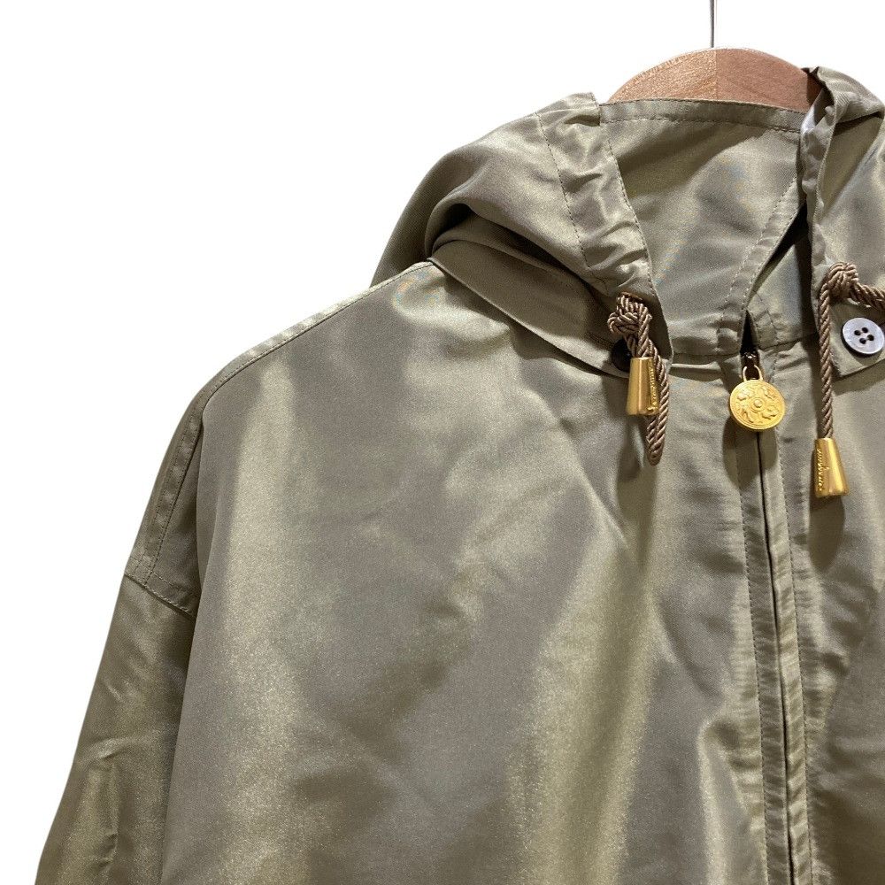 Salvatore Ferragamo Salvatore Ferragamo Salvatore Ferragamo Polyester Silk Hooded Zip Coat Textile Outerwear DUTY FREE for USA Size ONE SIZE - 2 Thumbnail
