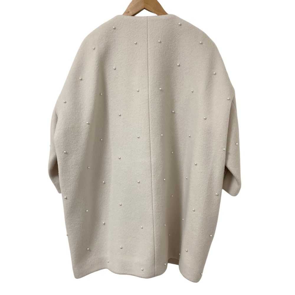 Other Other Tsuru by Mariko Oikawa Charles-Louis(pearl) Coat Textile Outerwear CO-2225730 DUTY FREE for USA Size ONE SIZE - 2 Thumbnail