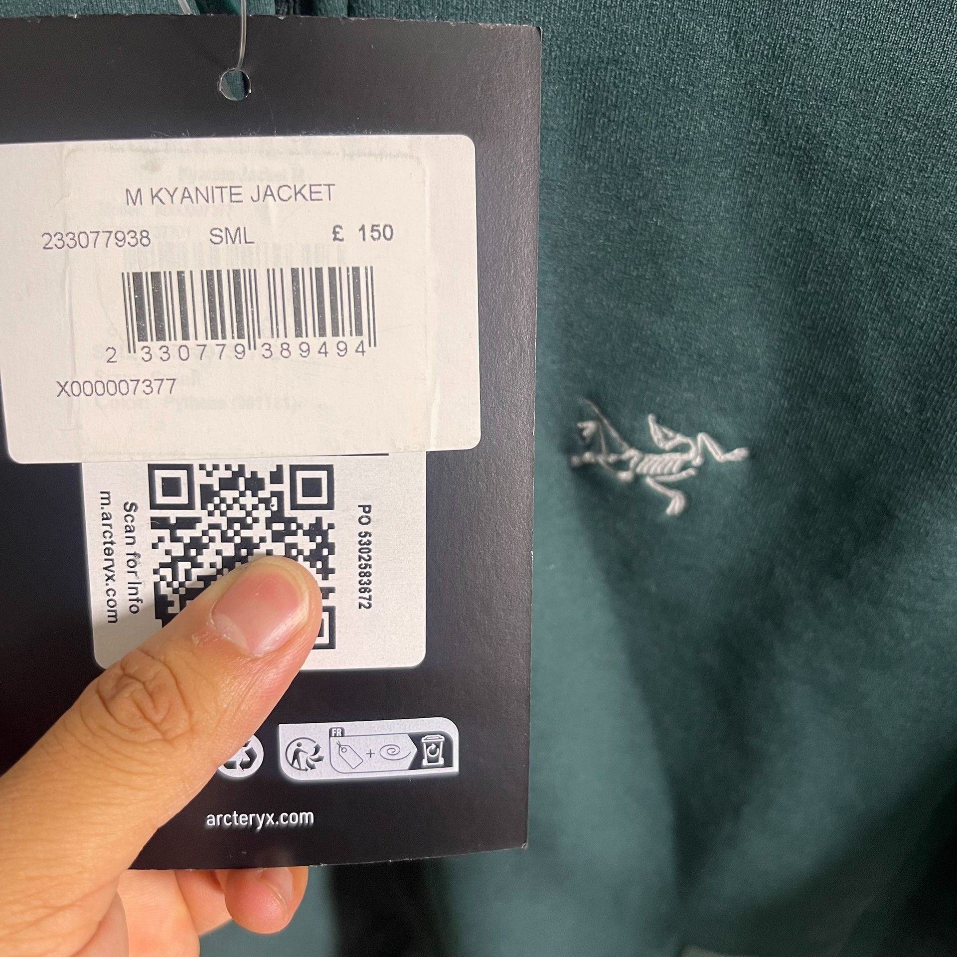 Arc'teryx Arcteryx Men's Kyanite Jacket Size US S / EU 44-46 / 1 - 3 Thumbnail
