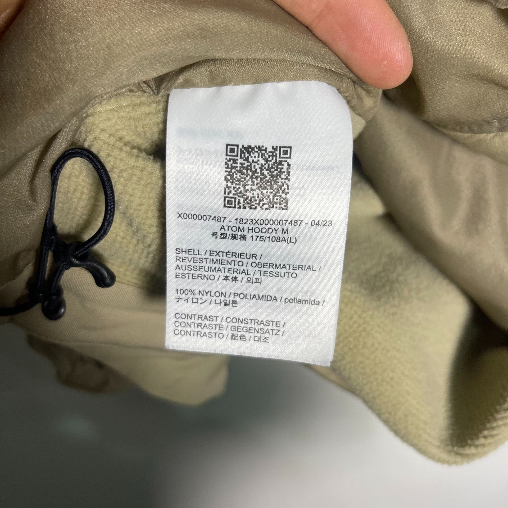 Arc'teryx Arcteryx Atom Hoody Men's Jacket Size US L / EU 52-54 / 3 - 4 Thumbnail