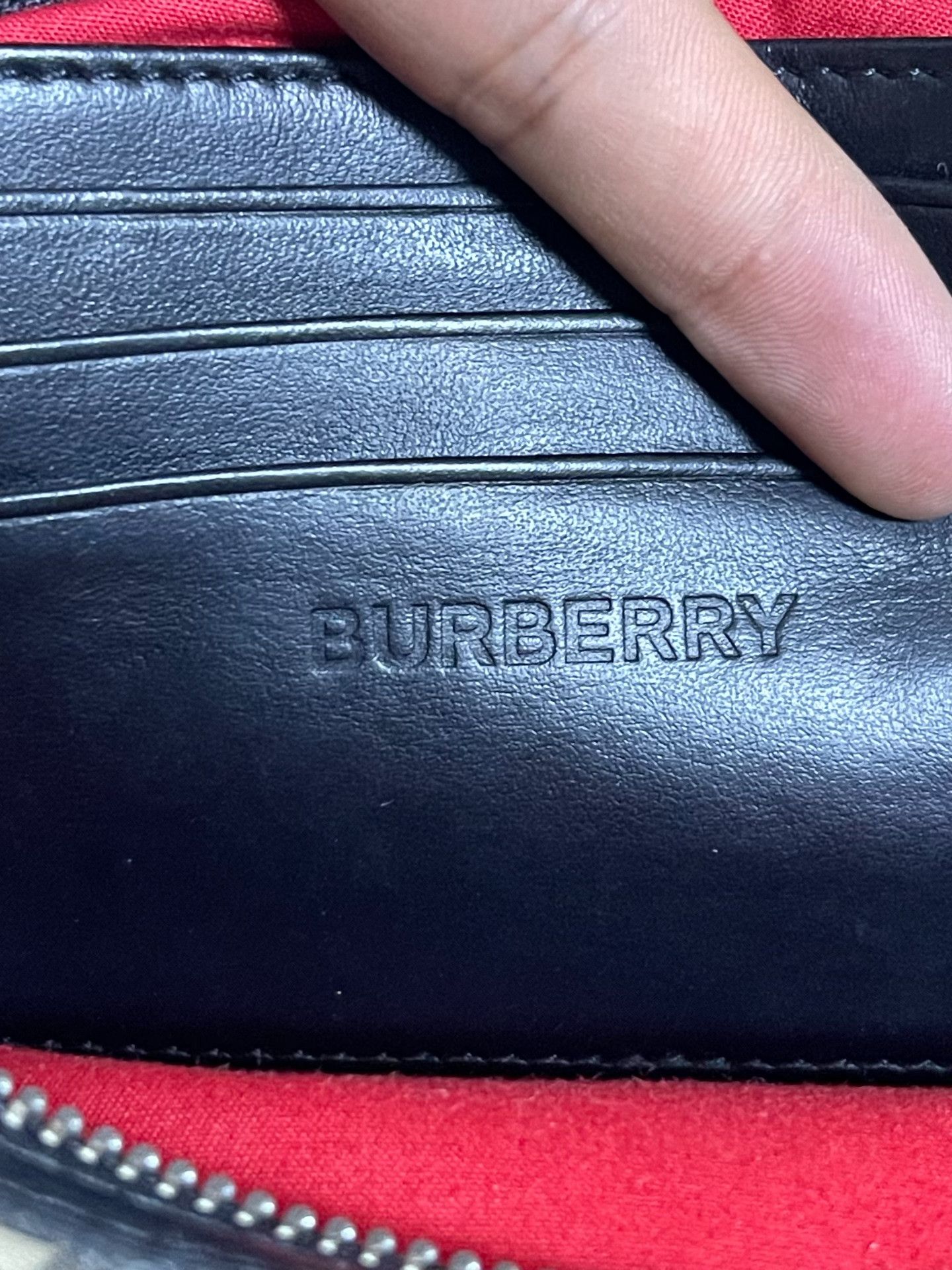 Burberry Burberry Vintage Check Calf Leather Camera Bag Size ONE SIZE - 6 Thumbnail