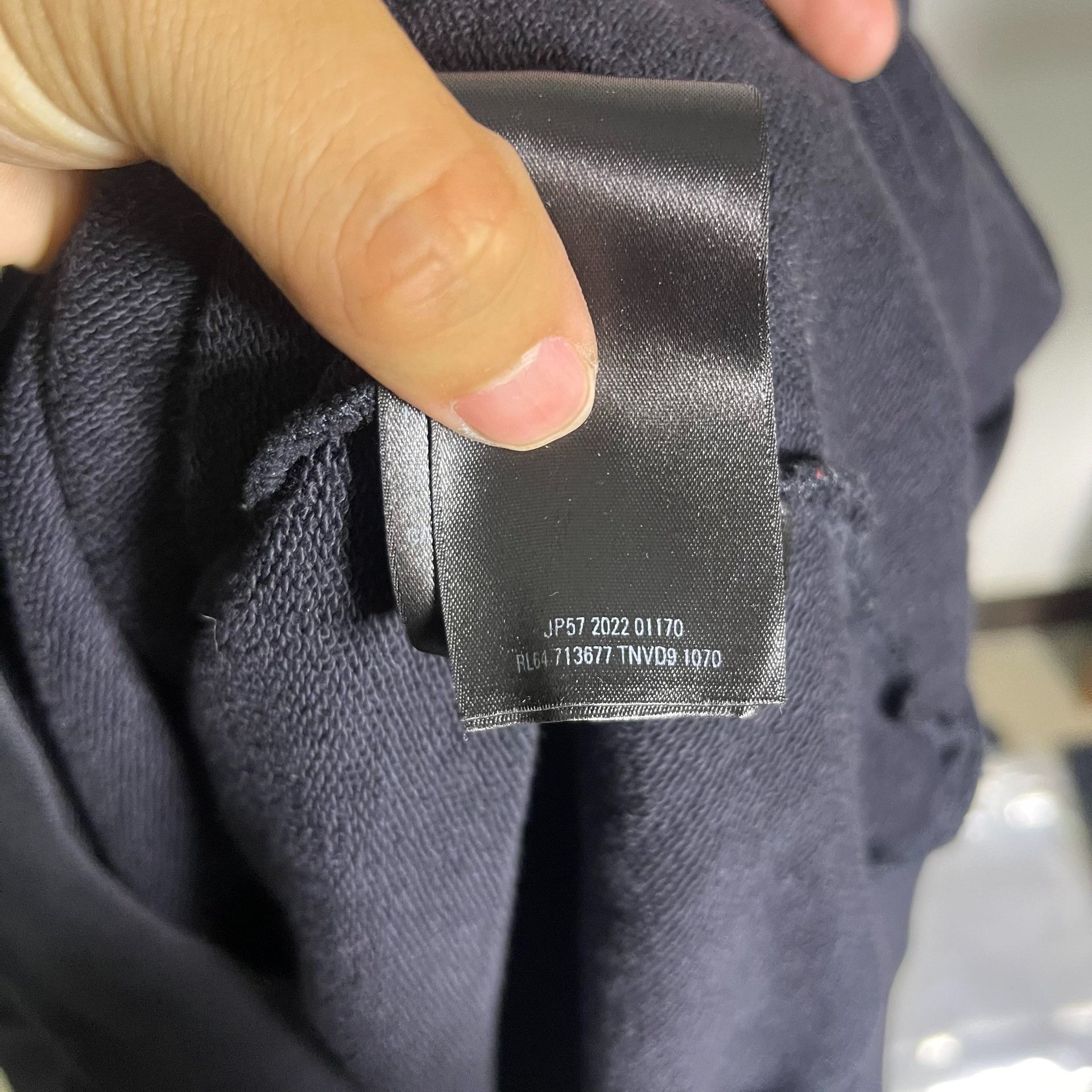 Balenciaga Balenciaga Washed Black Embroidered Hoodie 3XL Size US M / EU 48-50 / 2 - 5 Thumbnail