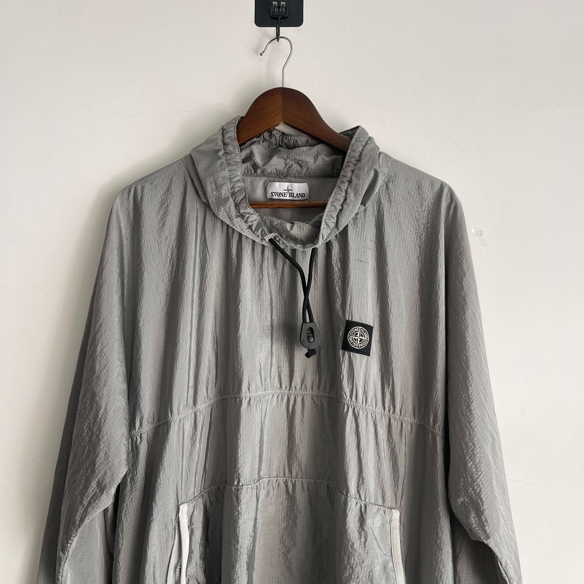 Stone Island Stone Island Metallic Nylon Pullover Size US XXL / EU 58 / 5 - 4 Thumbnail