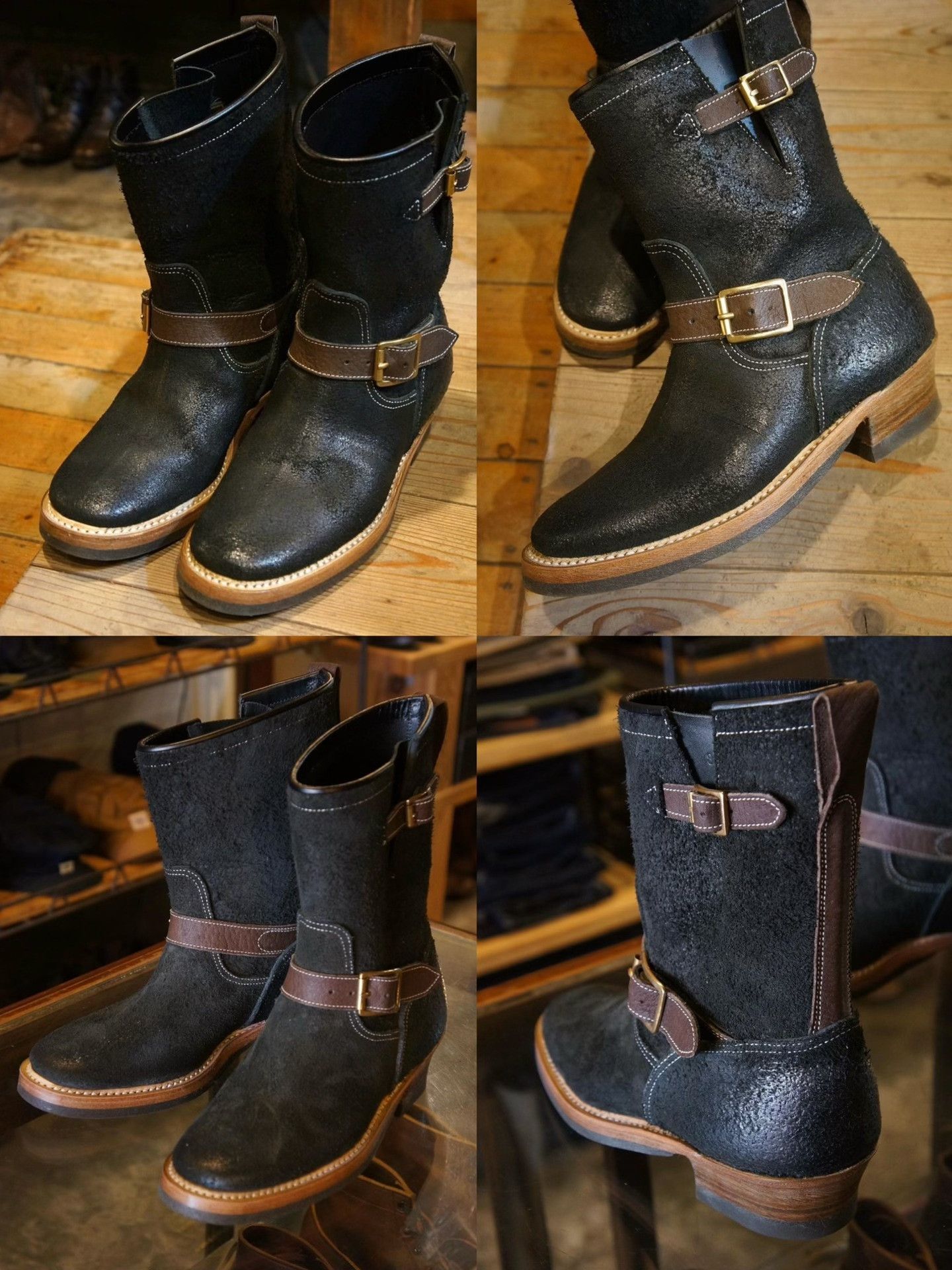 Clinch Boots Clinch x Spiral 1940s Limited Engineer Boots Size US 6 / IT 36 - 2 Thumbnail
