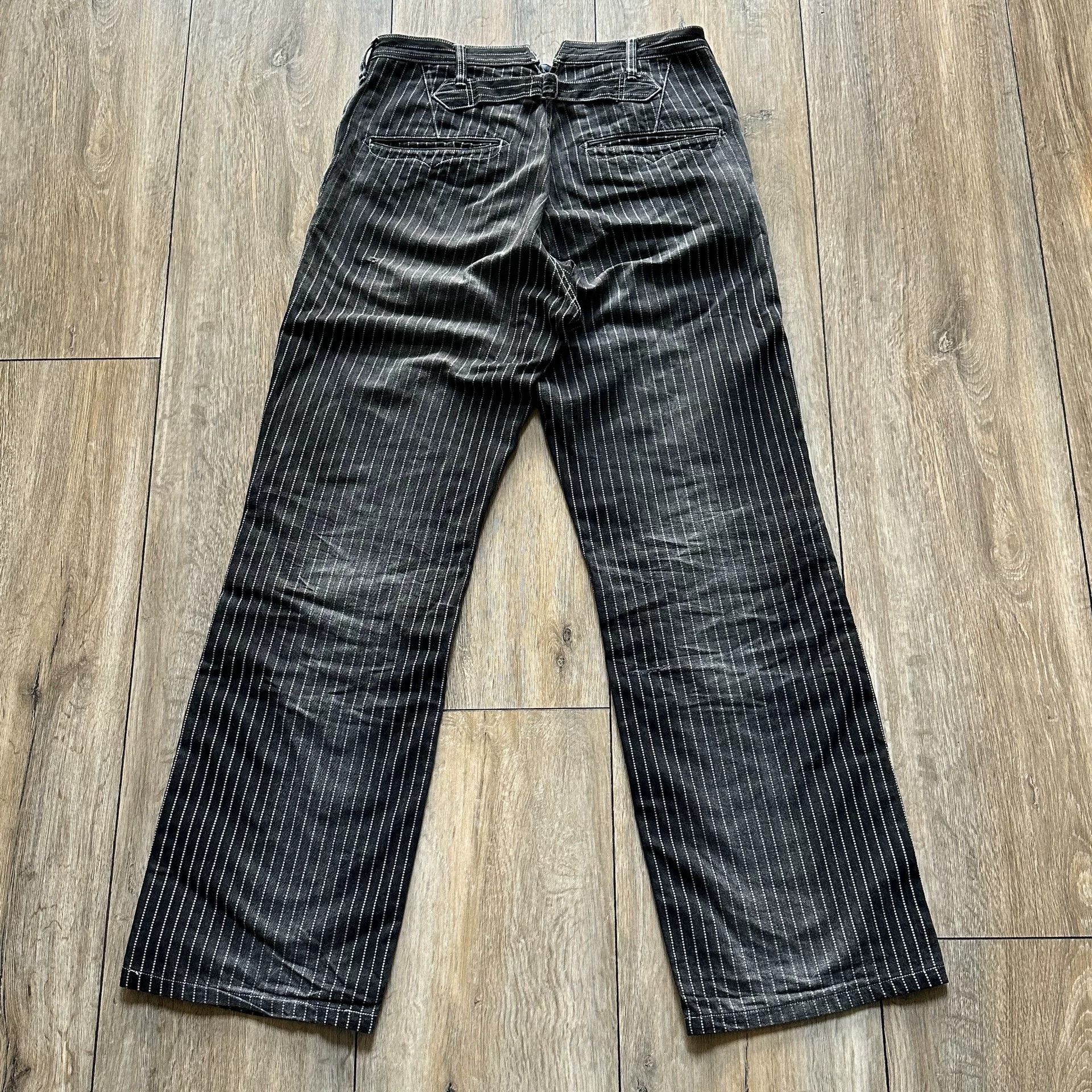 Jelado JELADO WABASH Discharge Distressed Patched Pants Size US 31 - 7 Thumbnail