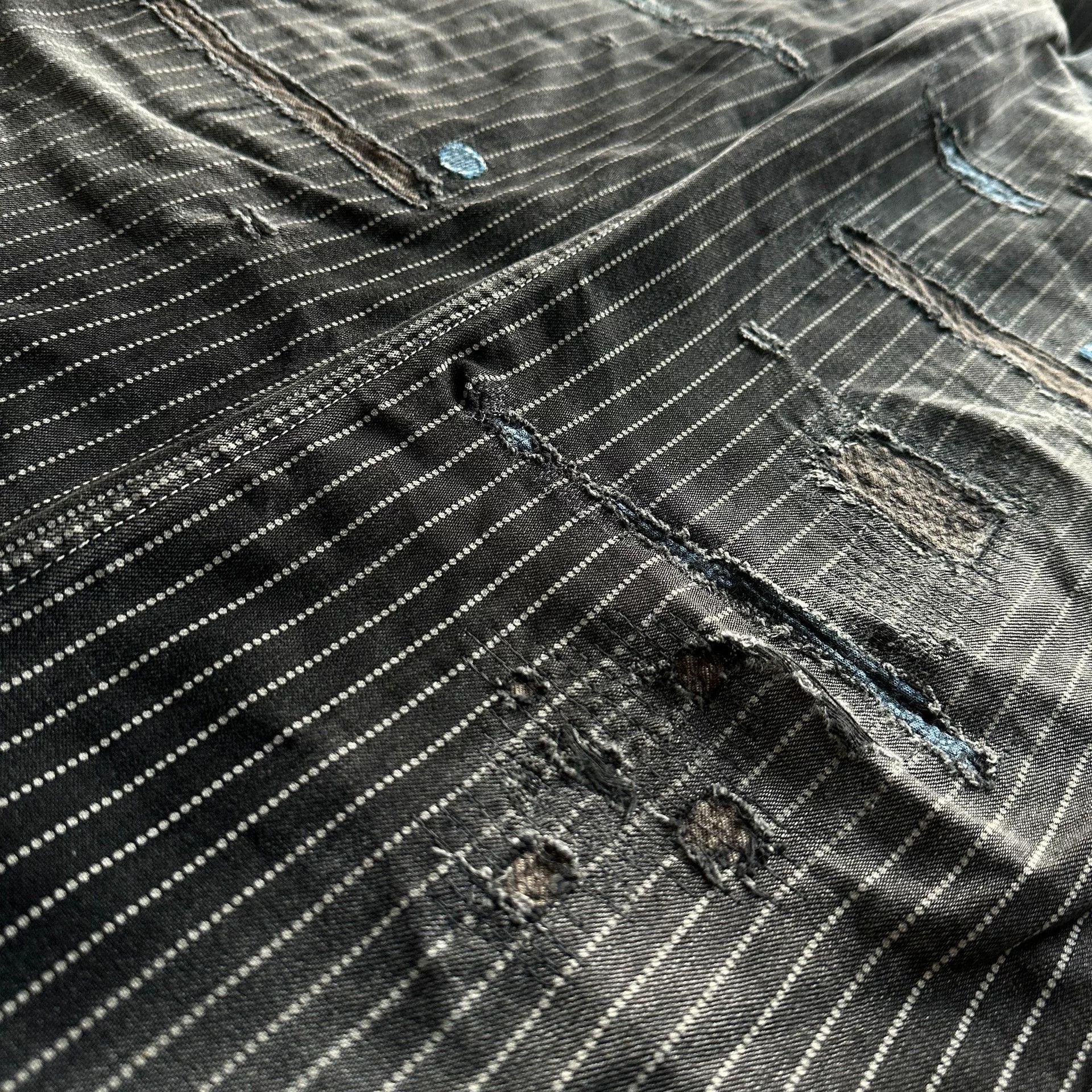 Jelado JELADO WABASH Discharge Distressed Patched Pants Size US 31 - 2 Thumbnail