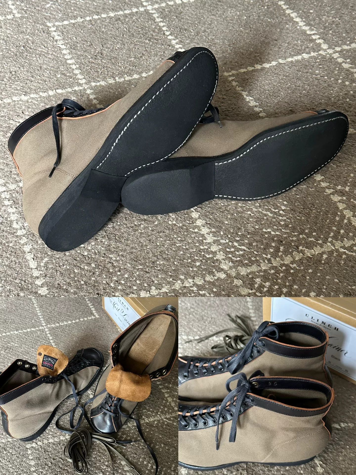 Clinch Boots Clinch x BSW Horsehide Boxing Boots Size US 8.5 / EU 41-42 - 6 Thumbnail