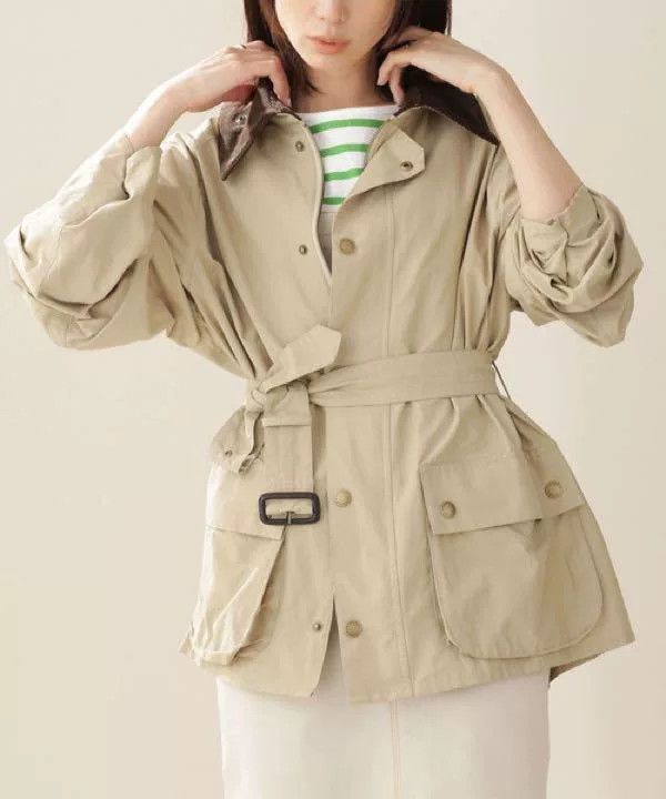 Barbour Barbour OS Oversize Bedale Belted Jacket Size US M / EU 48-50 / 2 - 7 Thumbnail