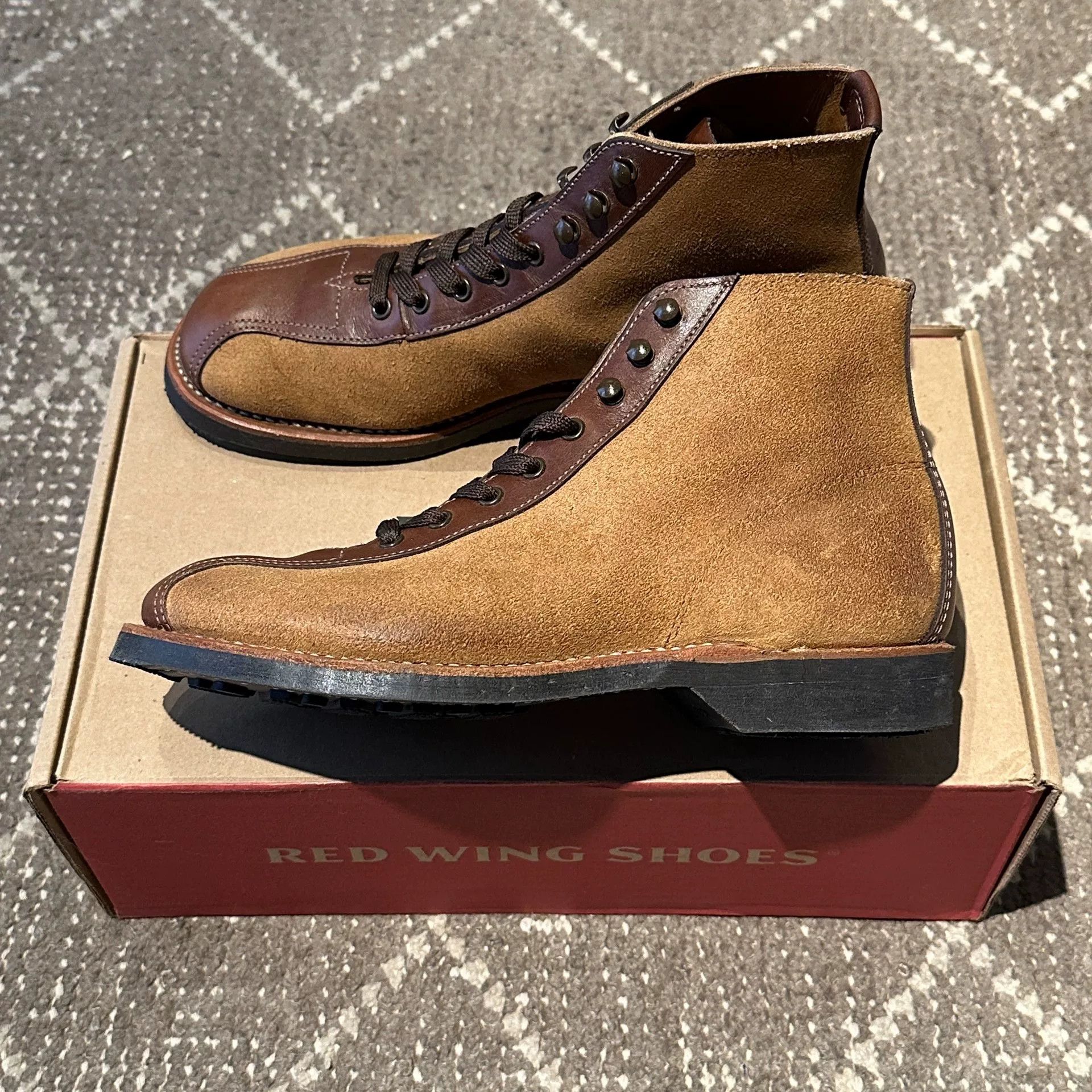 Red Wing Redwing 8827 6.5D Boxing Boots Size US 6.5 / EU 39-40 - 4 Thumbnail