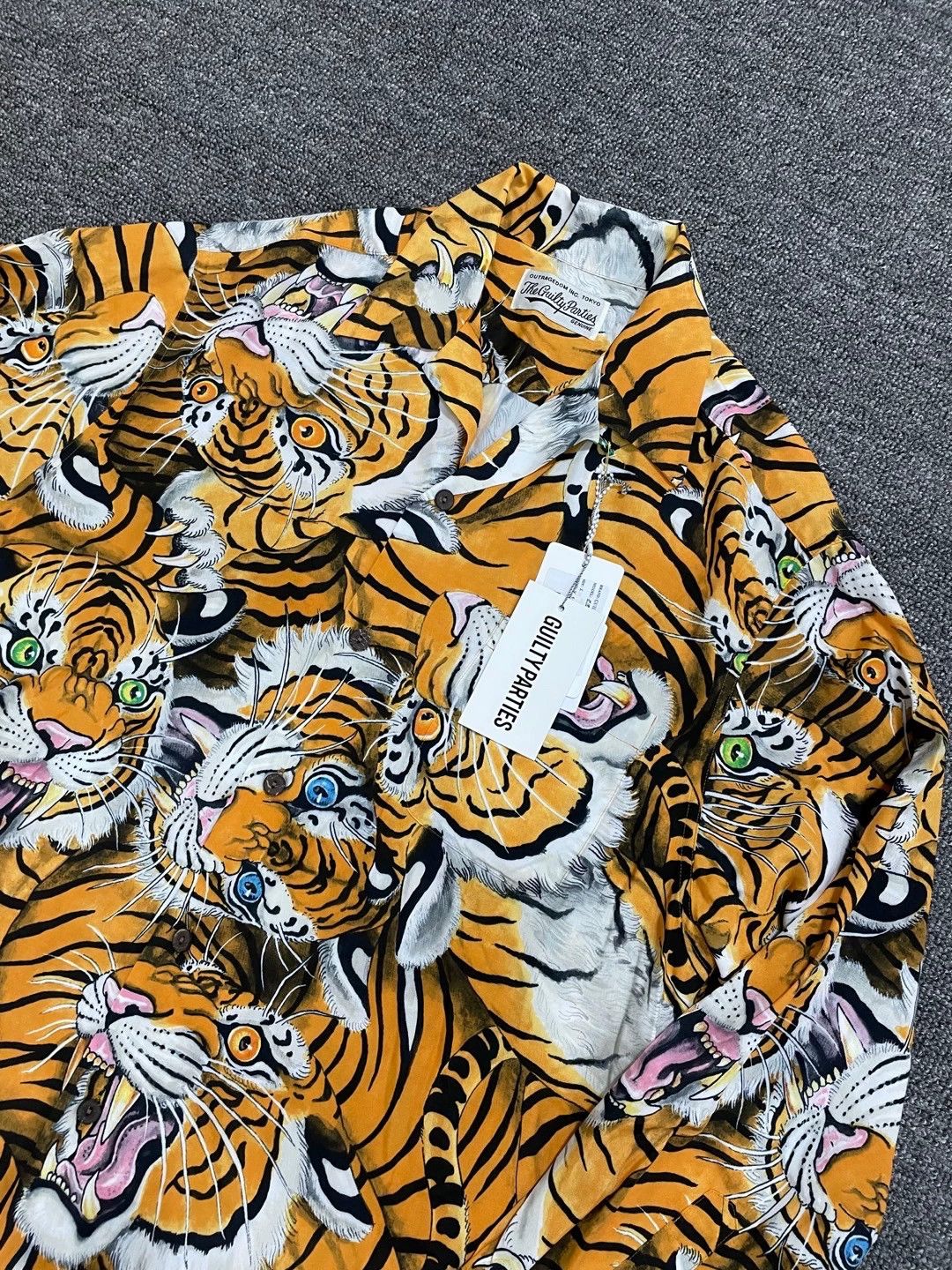 Wacko Maria Wacko Maria Tiger Print Shirt Size US L / EU 52-54 / 3 - 5 Thumbnail