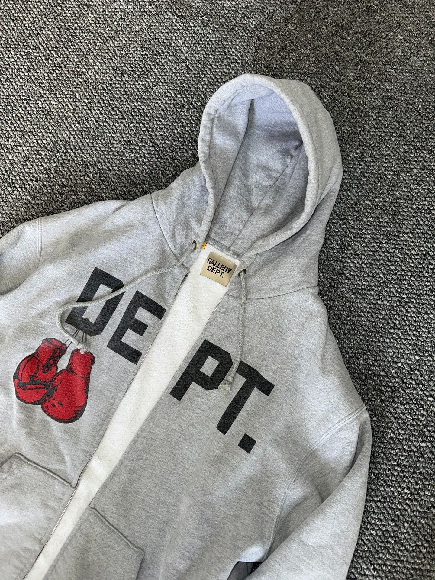 Gallery Dept. Gallery Dept. Boxer Zip Hoodie Size US L / EU 52-54 / 3 - 2 Thumbnail