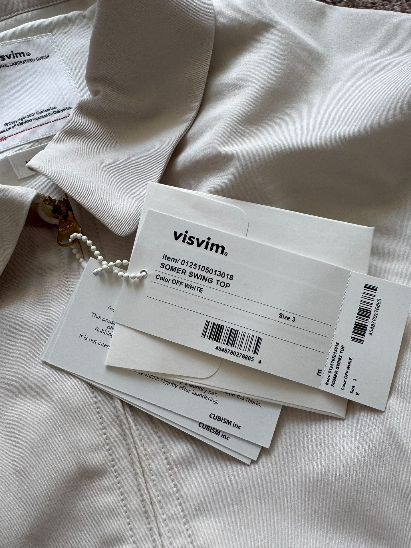 Visvim VISVIM 25SS SOMER SWING TOP Jacket Size US M / EU 48-50 / 2 - 3 Thumbnail