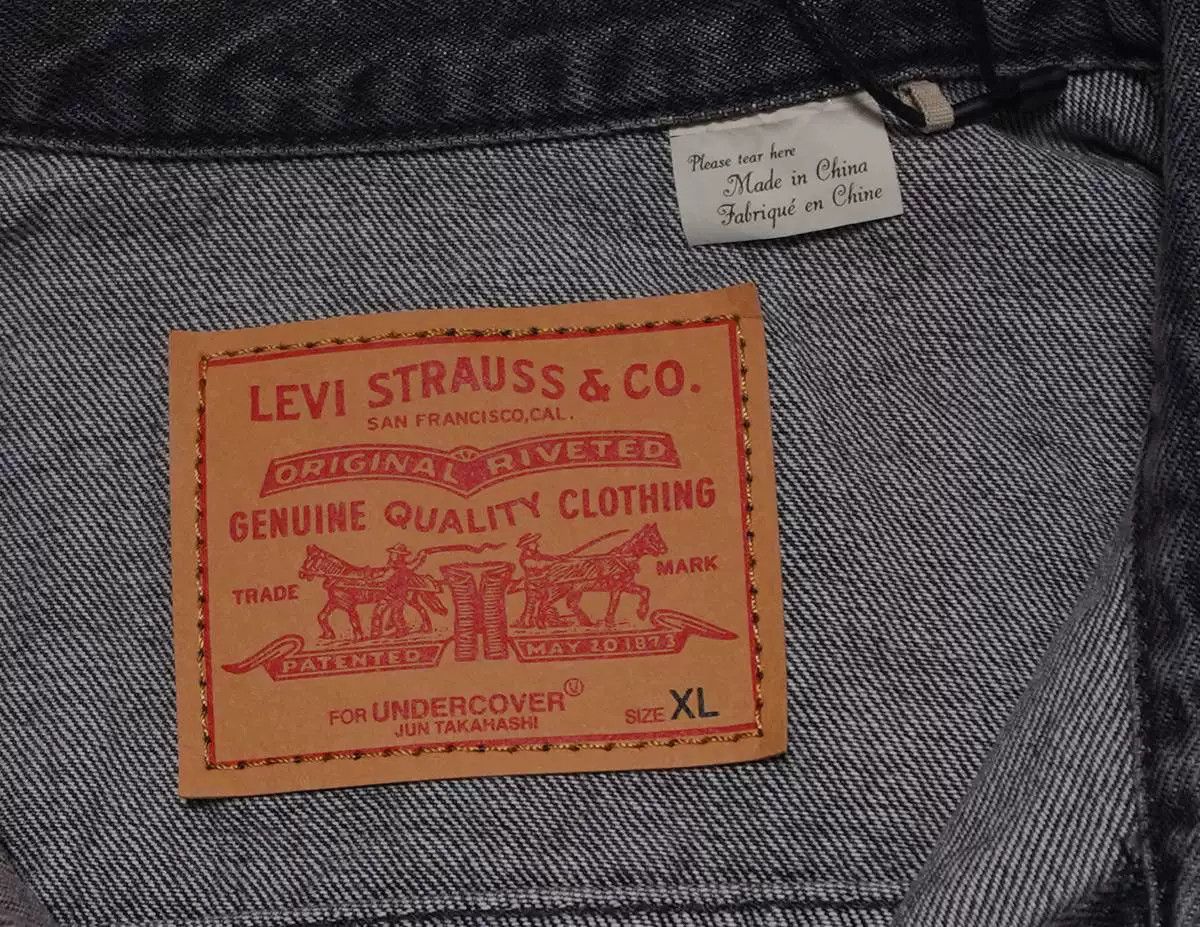 Levi's LEVI'S x UNDERCOVER TYPE I TRUCKER JKT Size US XL / EU 56 / 4 - 6 Thumbnail