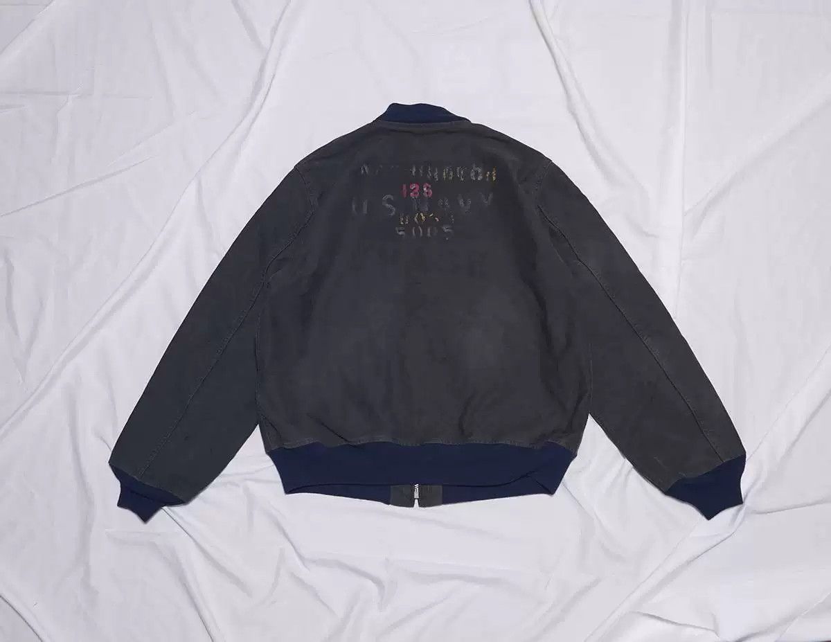 Bow3ry BOWWOW USN Deck Zip Jacket Aged Size US L / EU 52-54 / 3 - 3 Thumbnail