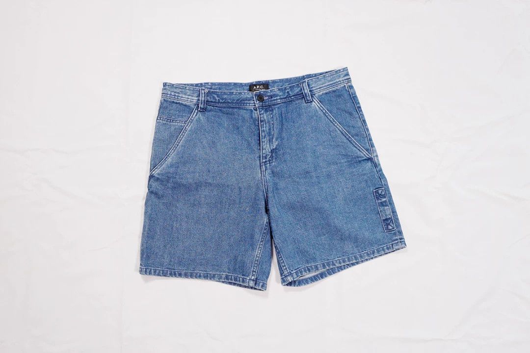 A.P.C. A.P.C. Indigo Alejandro Shorts Size US 30 / EU 46 - 2 Thumbnail