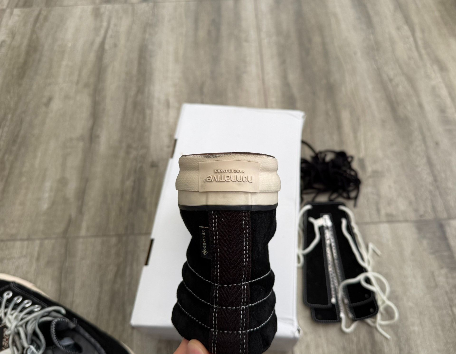 Nonnative MINEDENIM x nonnative DWELLER TRAINER HI Size US 5 / EU 37 - 5 Thumbnail