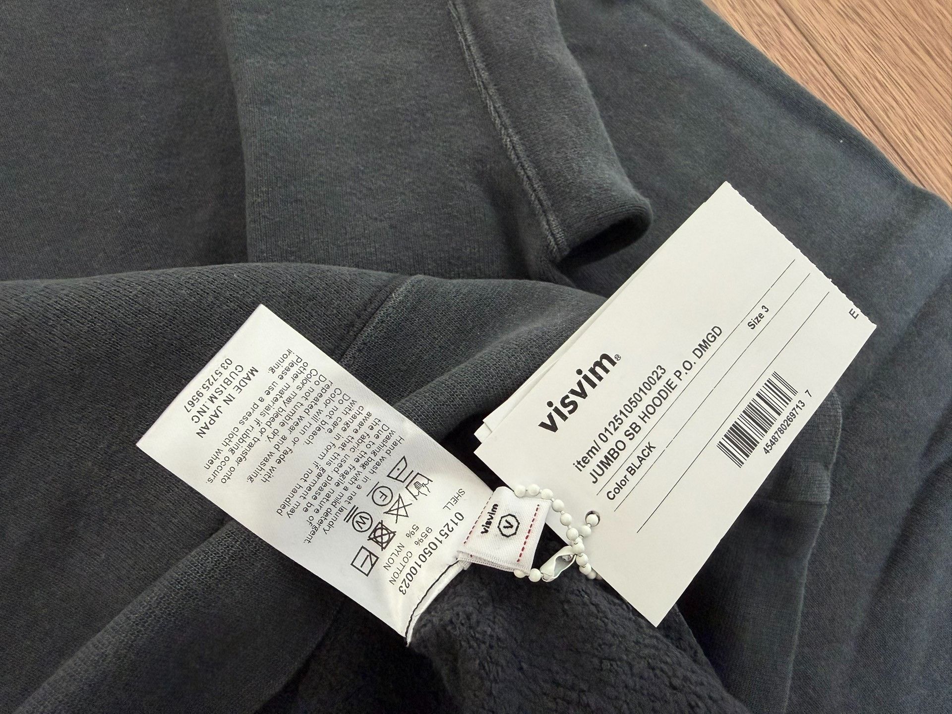 Visvim VISVIM 25SS JUMBO SB HOODIE P.O. DMGD Size US L / EU 52-54 / 3 - 3 Thumbnail