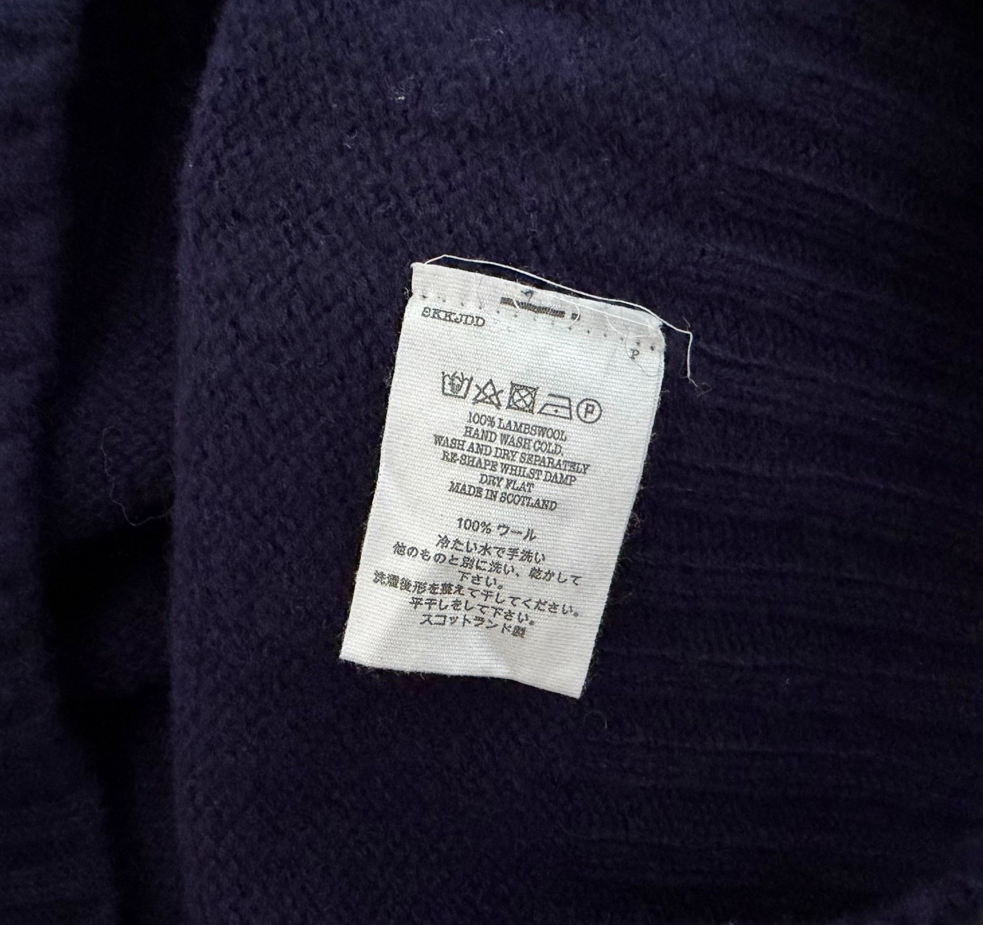 YMC YMC Lambswool Crew Knit Scotland L Size US L / EU 52-54 / 3 - 4 Thumbnail