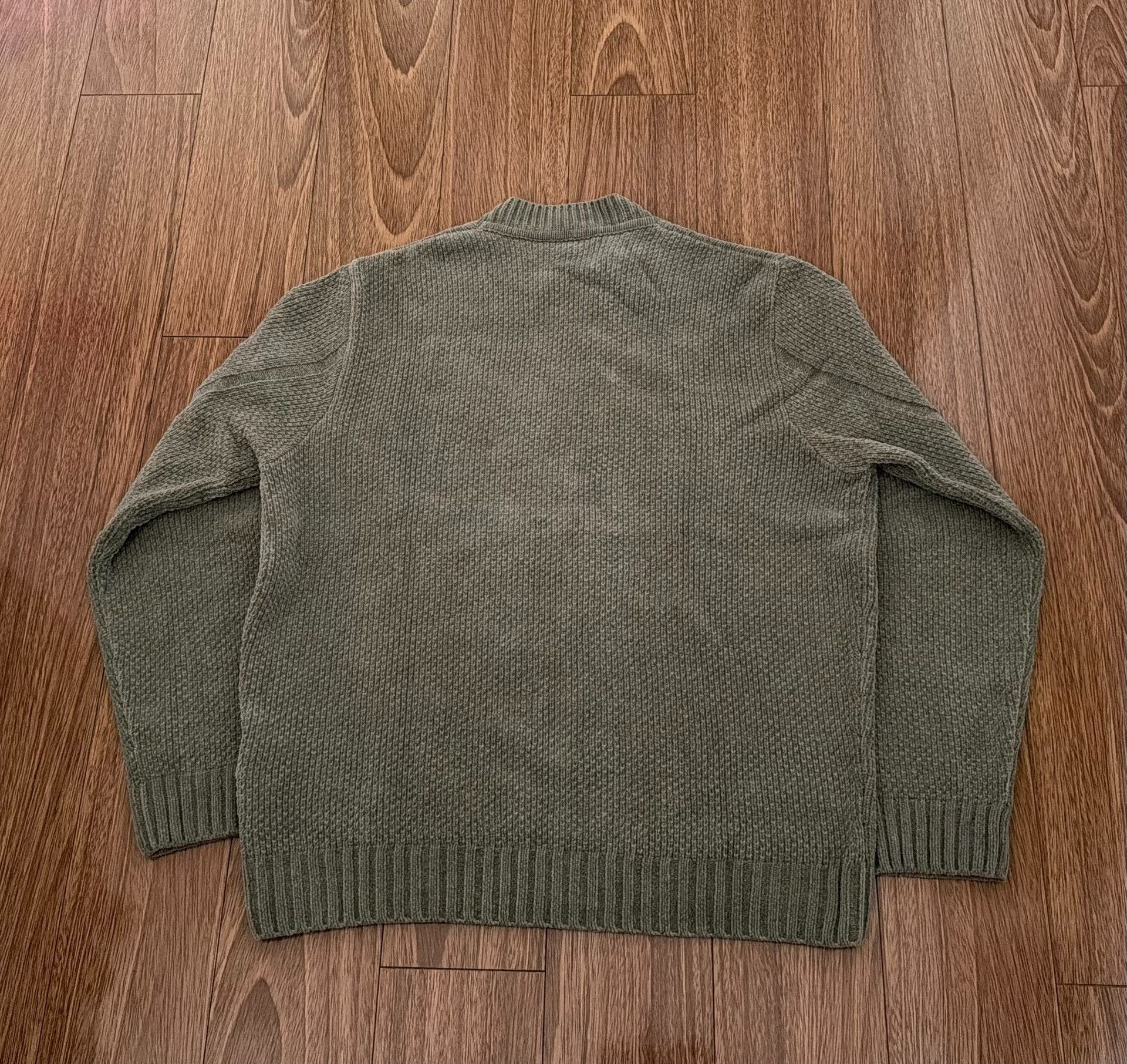Stone Island Stone Island SS26 Ribbed Turtleneck Logo Knit Size US M / EU 48-50 / 2 - 2 Thumbnail