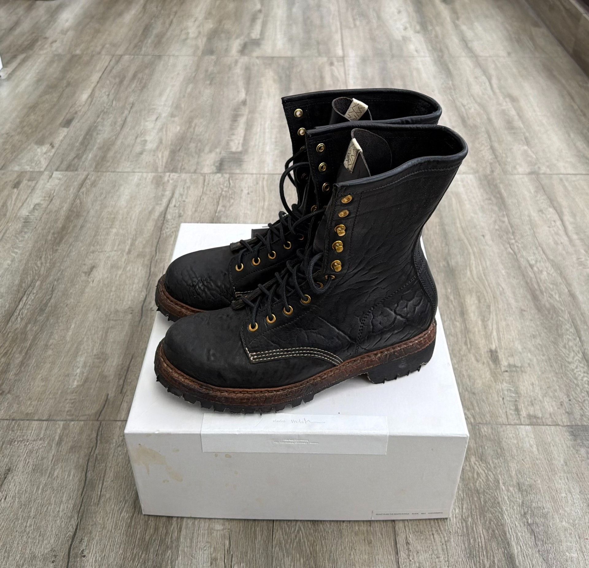 Visvim VISVIM SCOUT PLAIN TOE HI-FOLK BOOTS Size US 9.5 / EU 42-43 - 2 Thumbnail