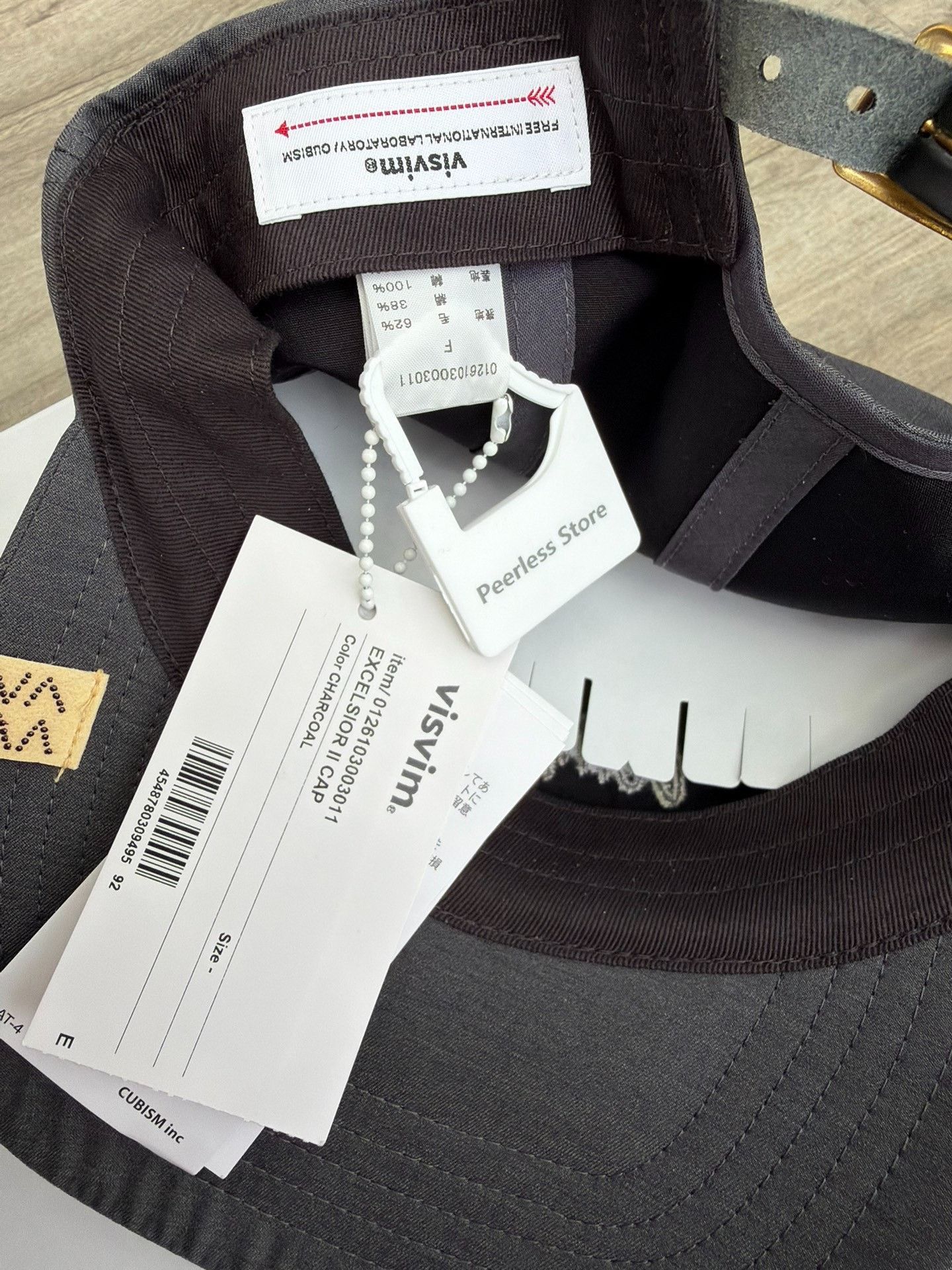 Visvim VISVIM 26SS EXCELSIOR II CAP Letter Embroidery Size ONE SIZE - 3 Thumbnail