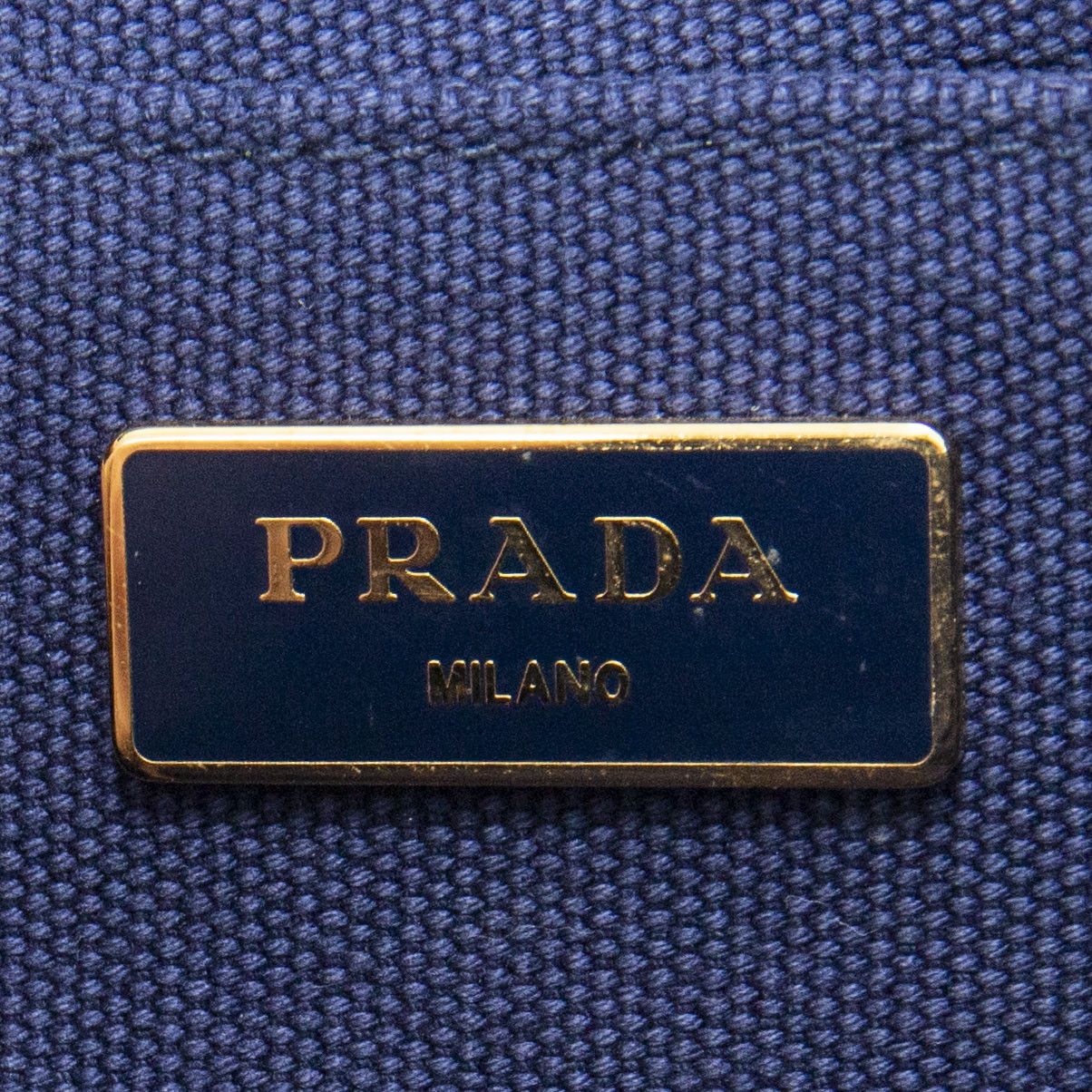 Prada Small Canapa Tote Size ONE SIZE - 8 Thumbnail