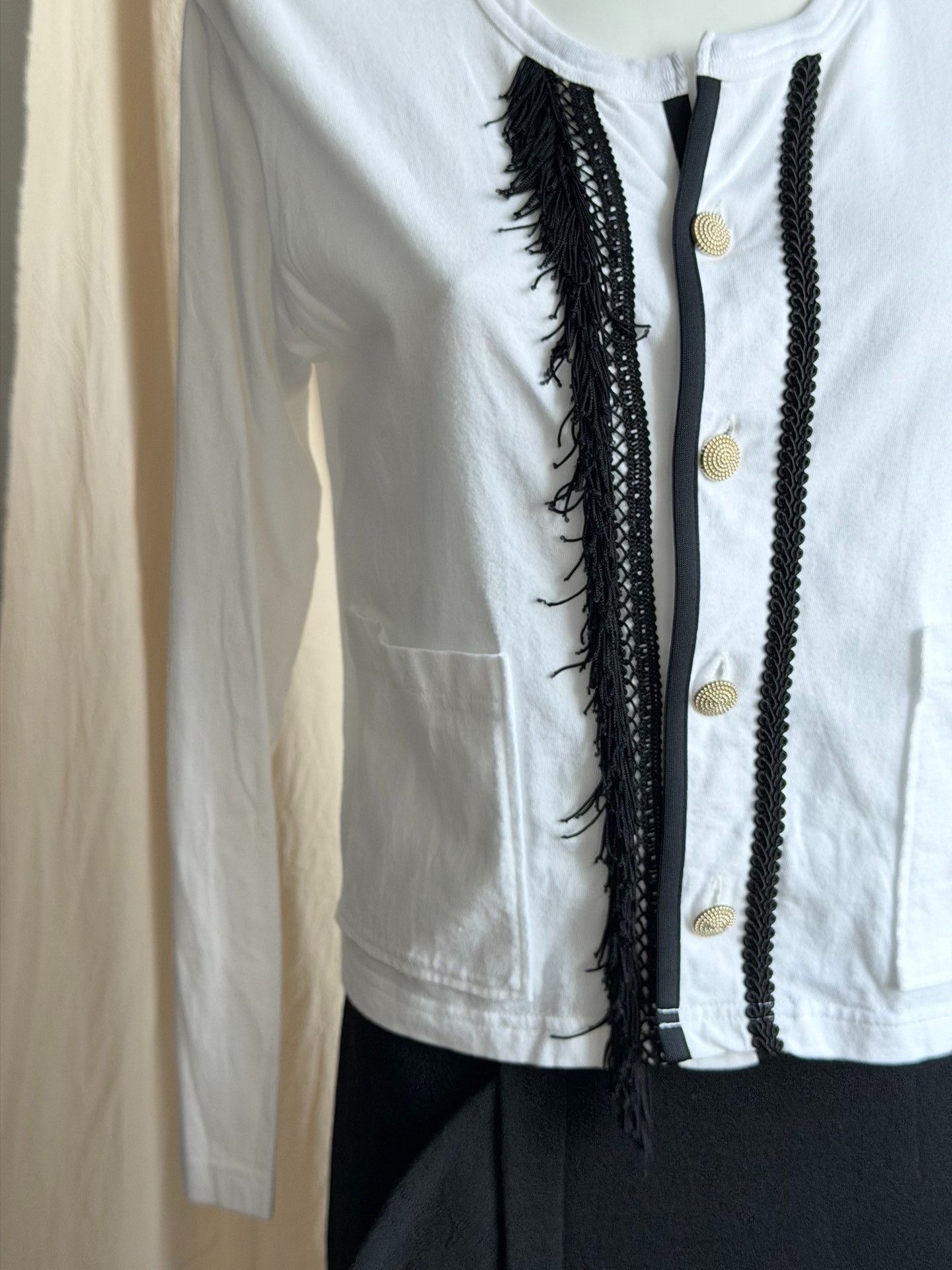 gomme GOMME Cotton European Knight Cardigan Size US M / EU 48-50 / 2 - 7 Thumbnail