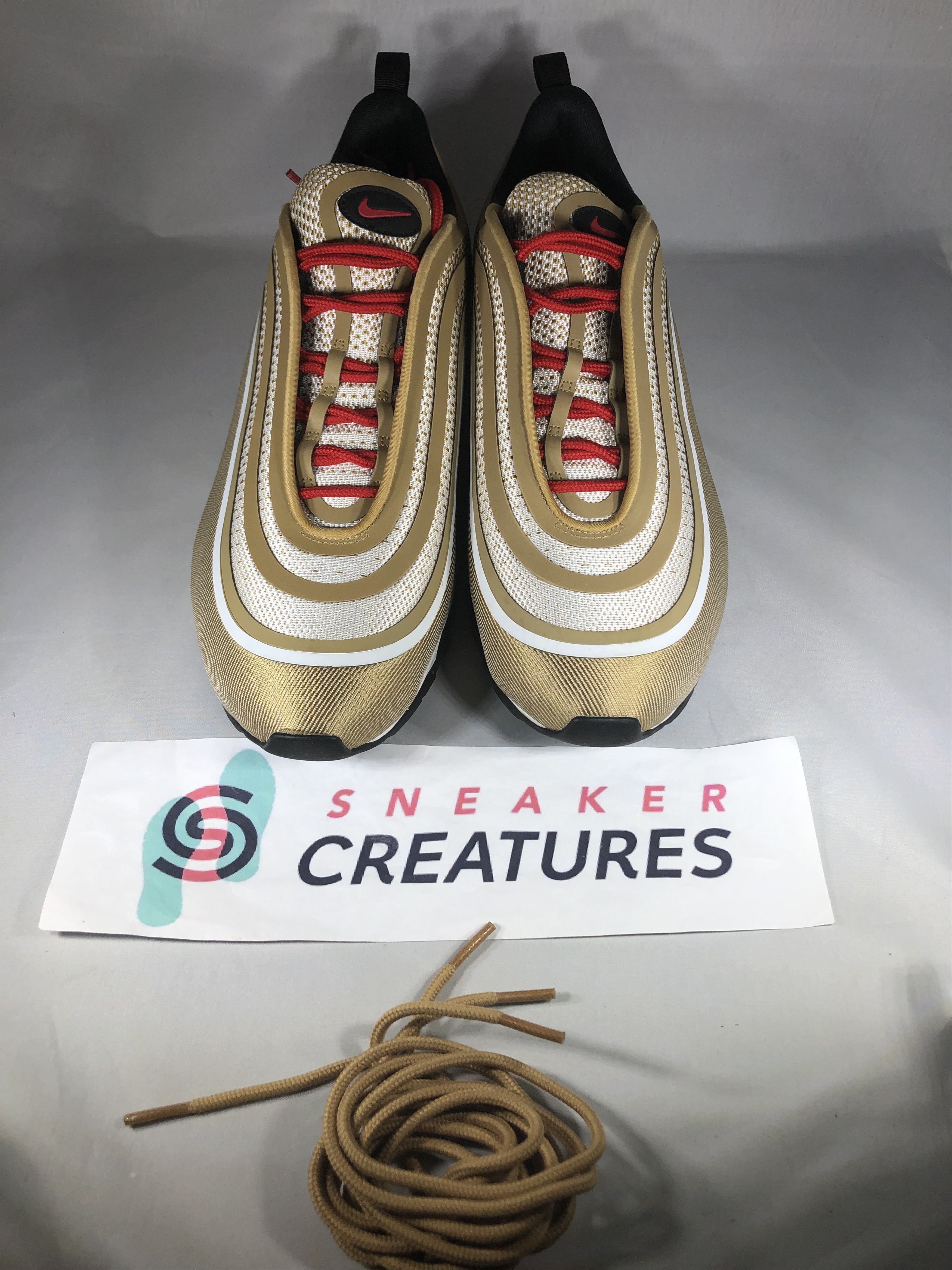 Nike Nike Air Max 97 Metallic Gold Size 13 Size US 13 / EU 46 - 5 Thumbnail