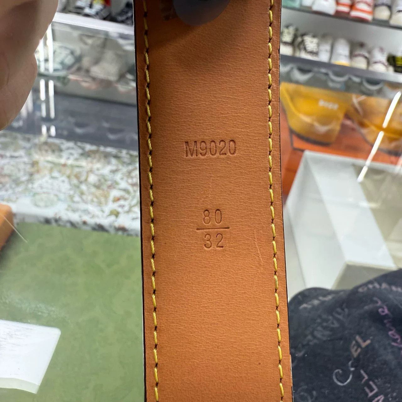 Louis Vuitton Louis Vuitton Monogram Damier Belt Size ONE SIZE - 3 Thumbnail