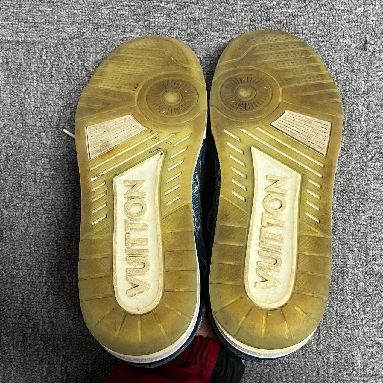 Louis Vuitton Louis Vuitton Trainer Denim Low-Top Sneakers Size US 6 / EU 39 - 5 Thumbnail