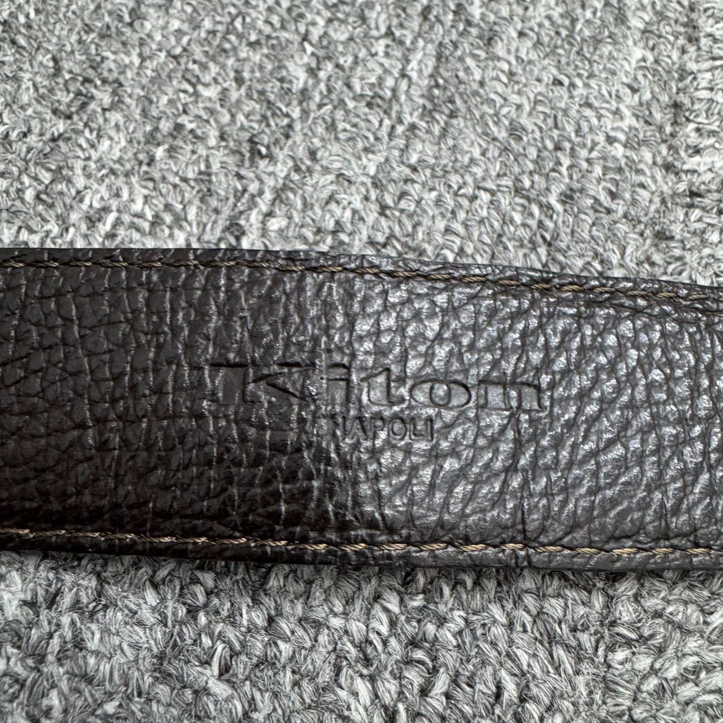 Kiton Kiton Leather Belt Size ONE SIZE - 3 Thumbnail