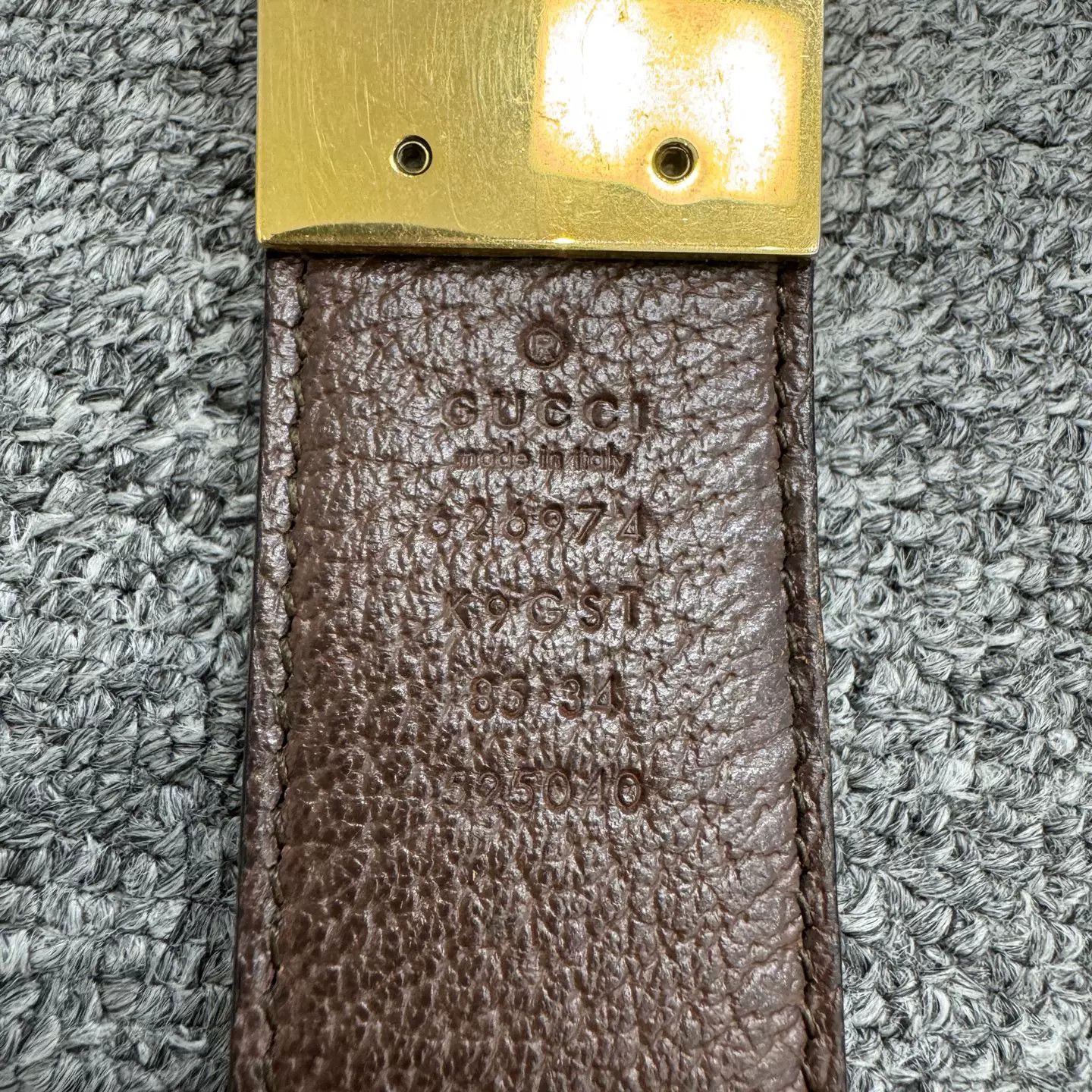 Gucci Gucci GG Monogram Belt Size ONE SIZE - 3 Thumbnail