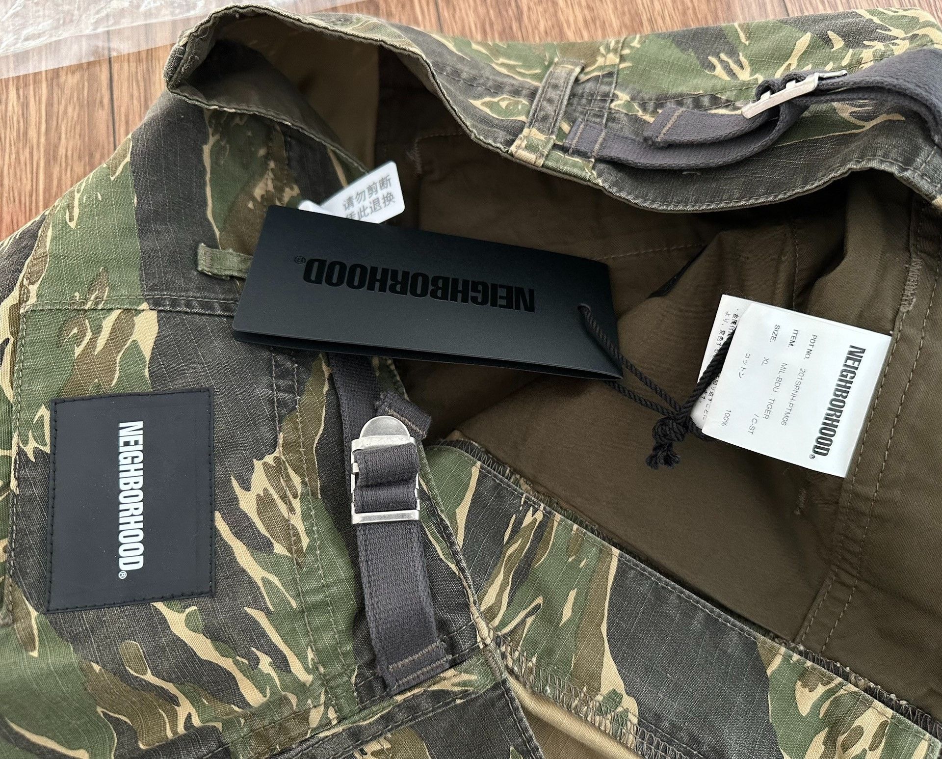 Neighborhood NEIGHBORHOOD MIL-BDU Tiger Camo Shorts Size US 36 / EU 52 - 3 Thumbnail