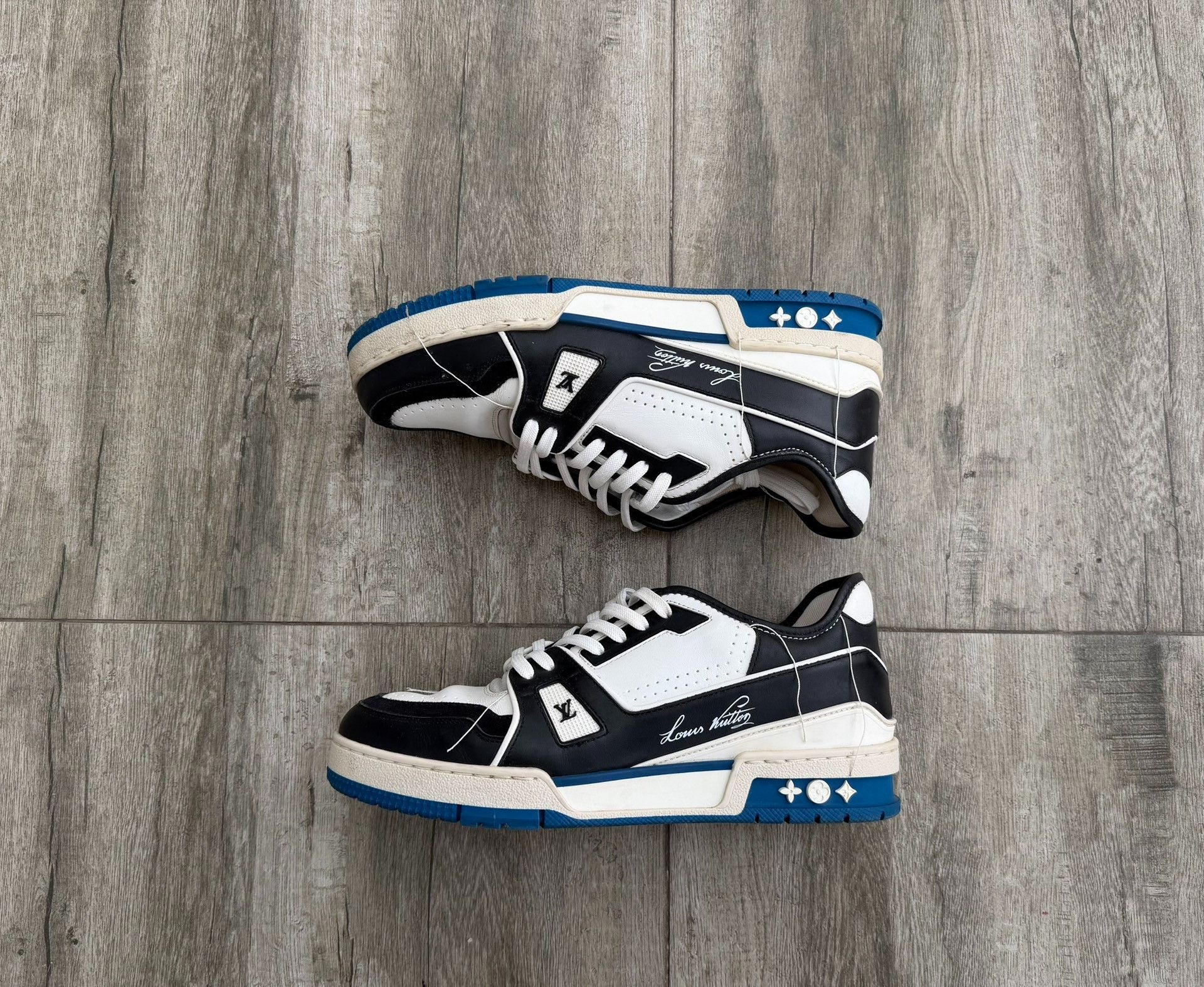Louis Vuitton Louis Vuitton Trainer Low-Top Sneakers Size US 8.5 / EU 41-42 - 3 Thumbnail